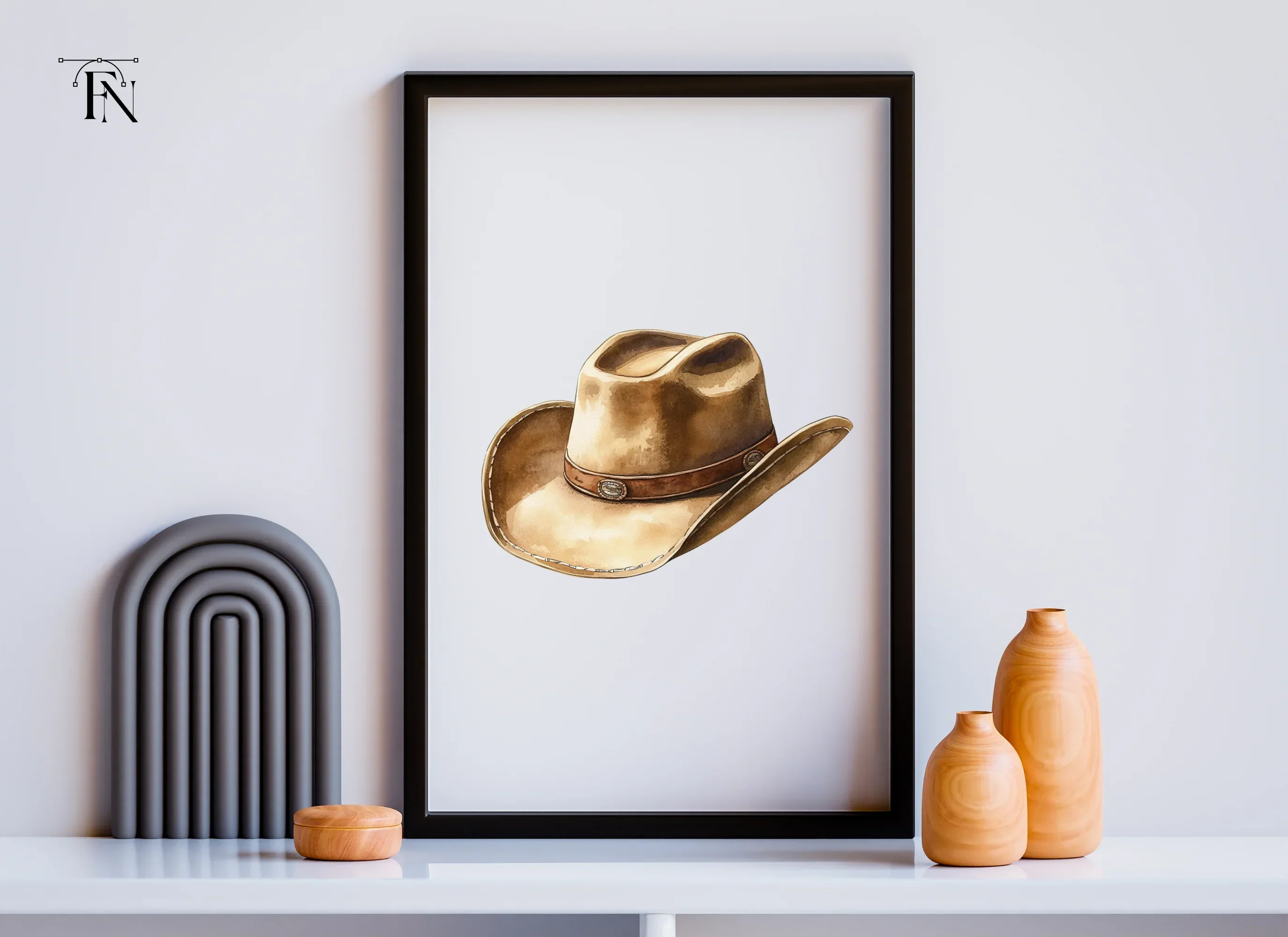Cowboy Hats Clipart Bundle - Image 6