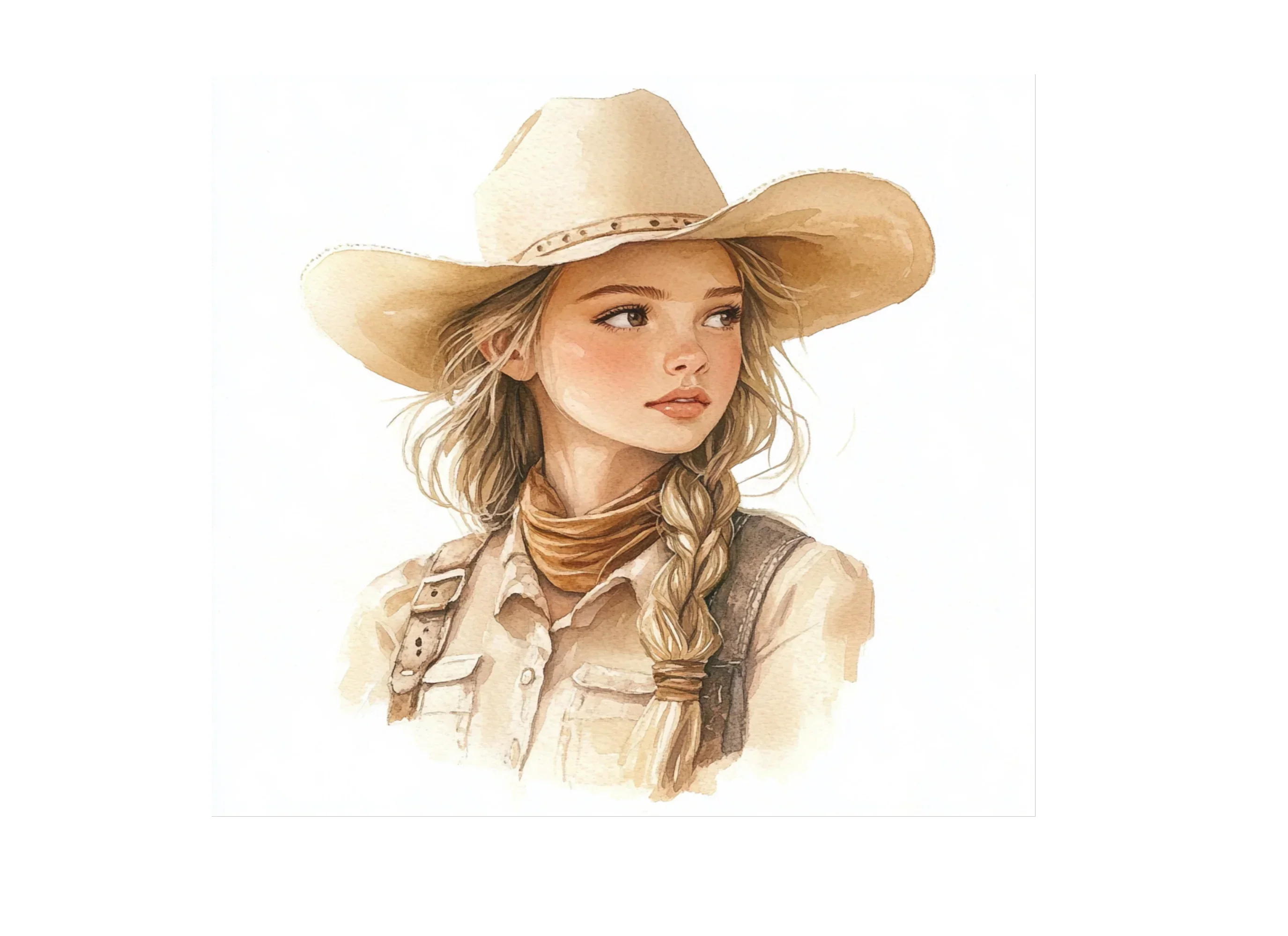 Cowgirl Clipart Bundle - Image 3