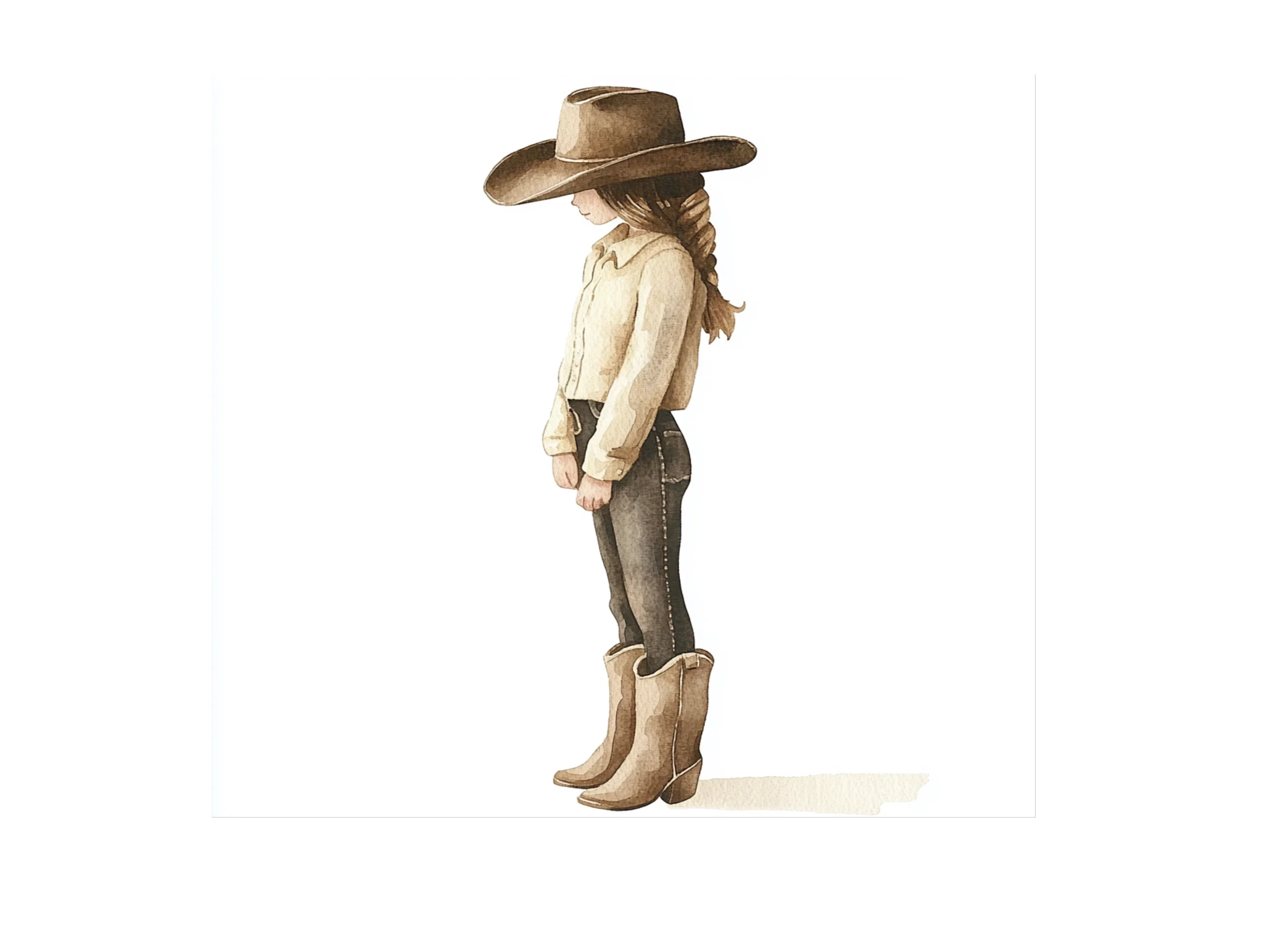Cowgirl Clipart Bundle - Image 3