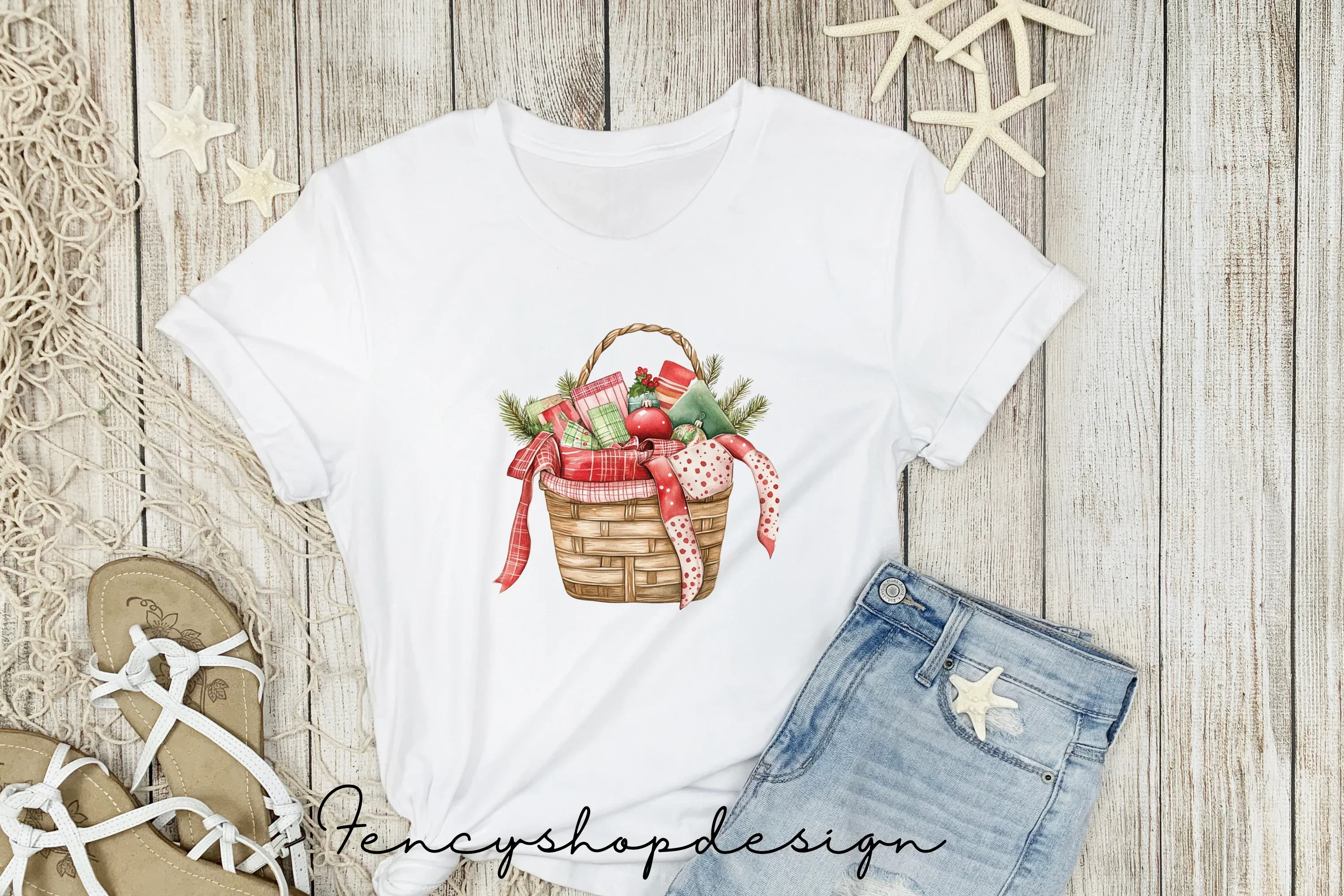 Cozy Christmas Crafting Clipart Bundle - Image 4