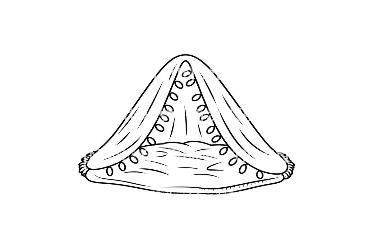 Cozy Tent Forts for Kids Coloring Books - Image 3
