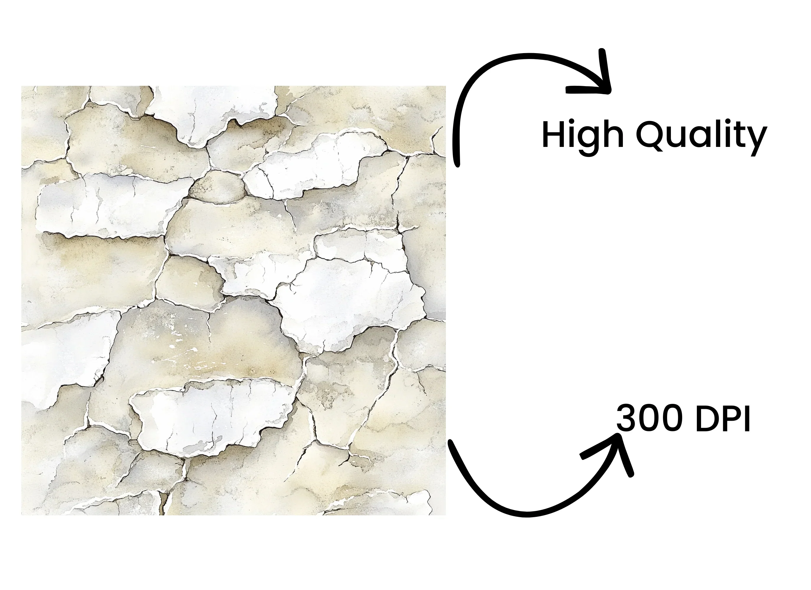 Cracked Paint Texture Clipart Bundle - Image 4