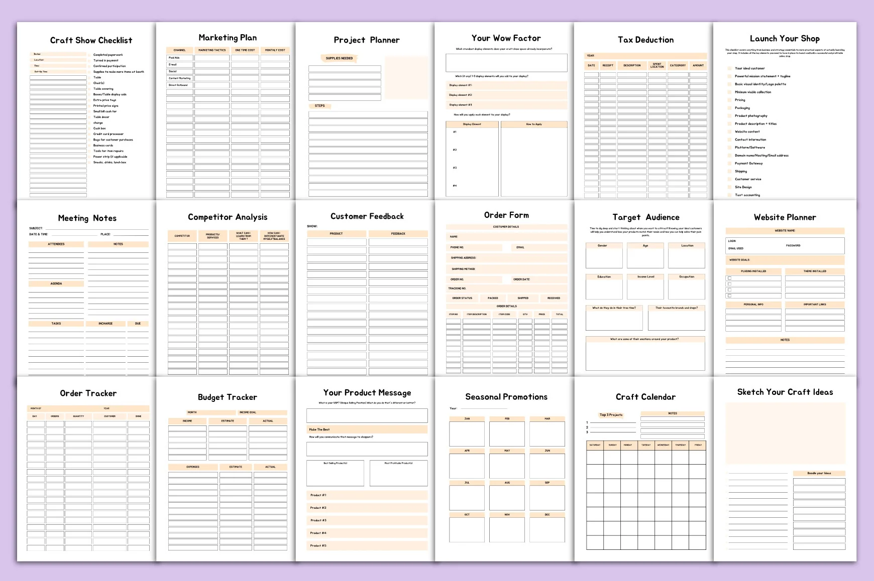 Craft Business Planner - Image 3
