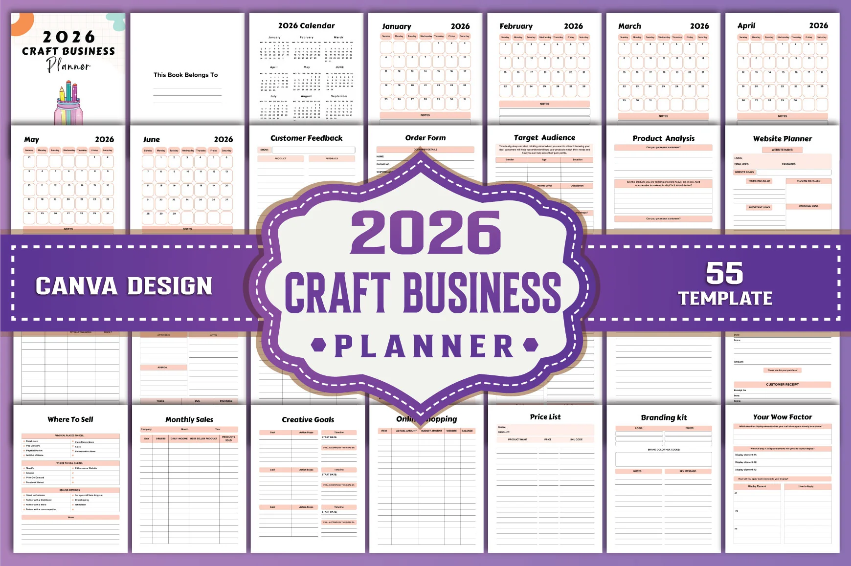 Craft Business Planner