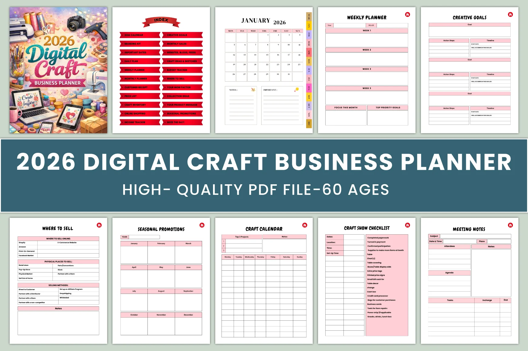 Craft Business Planner