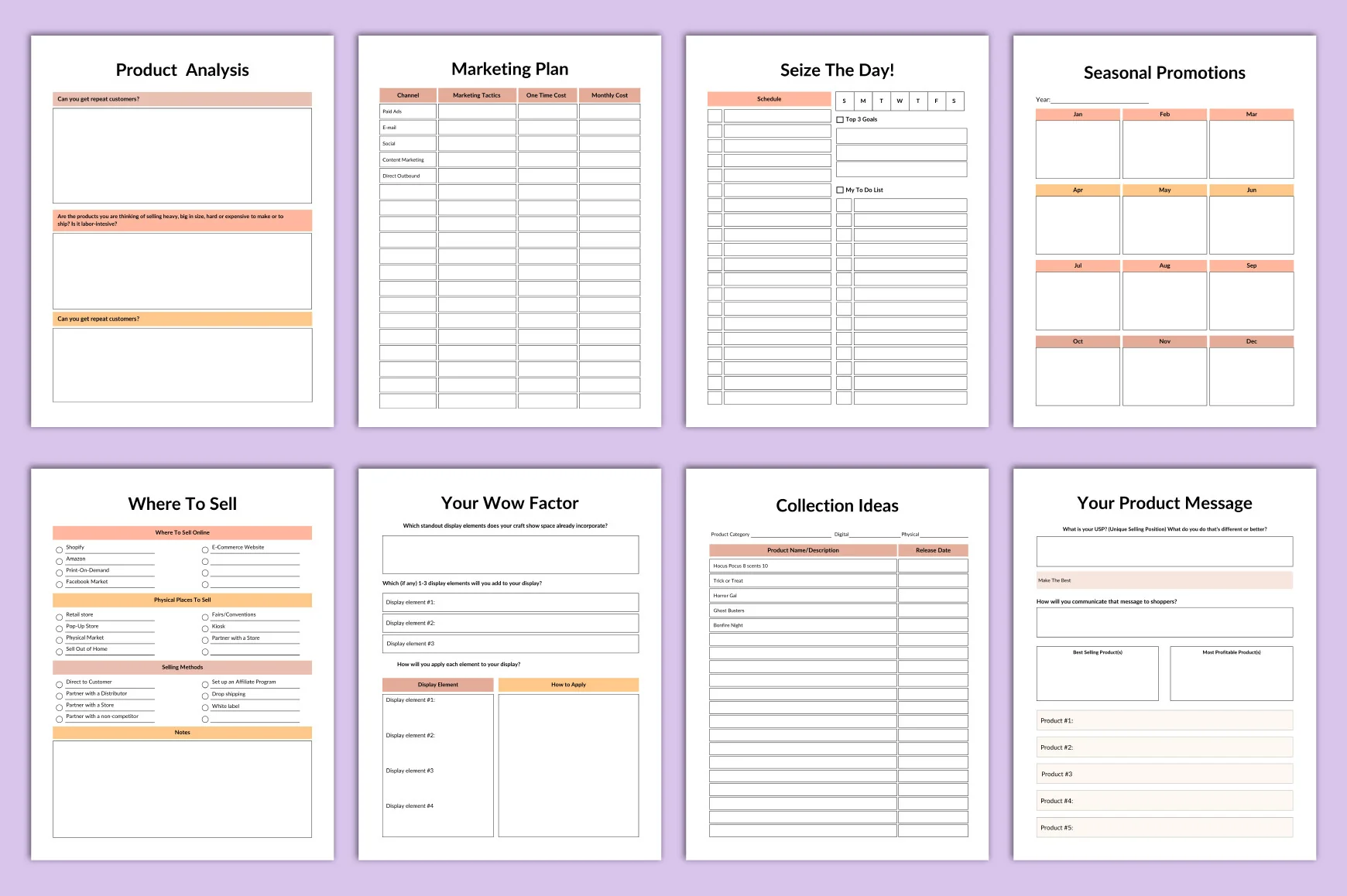 Craft Business Planner Guide - Image 5