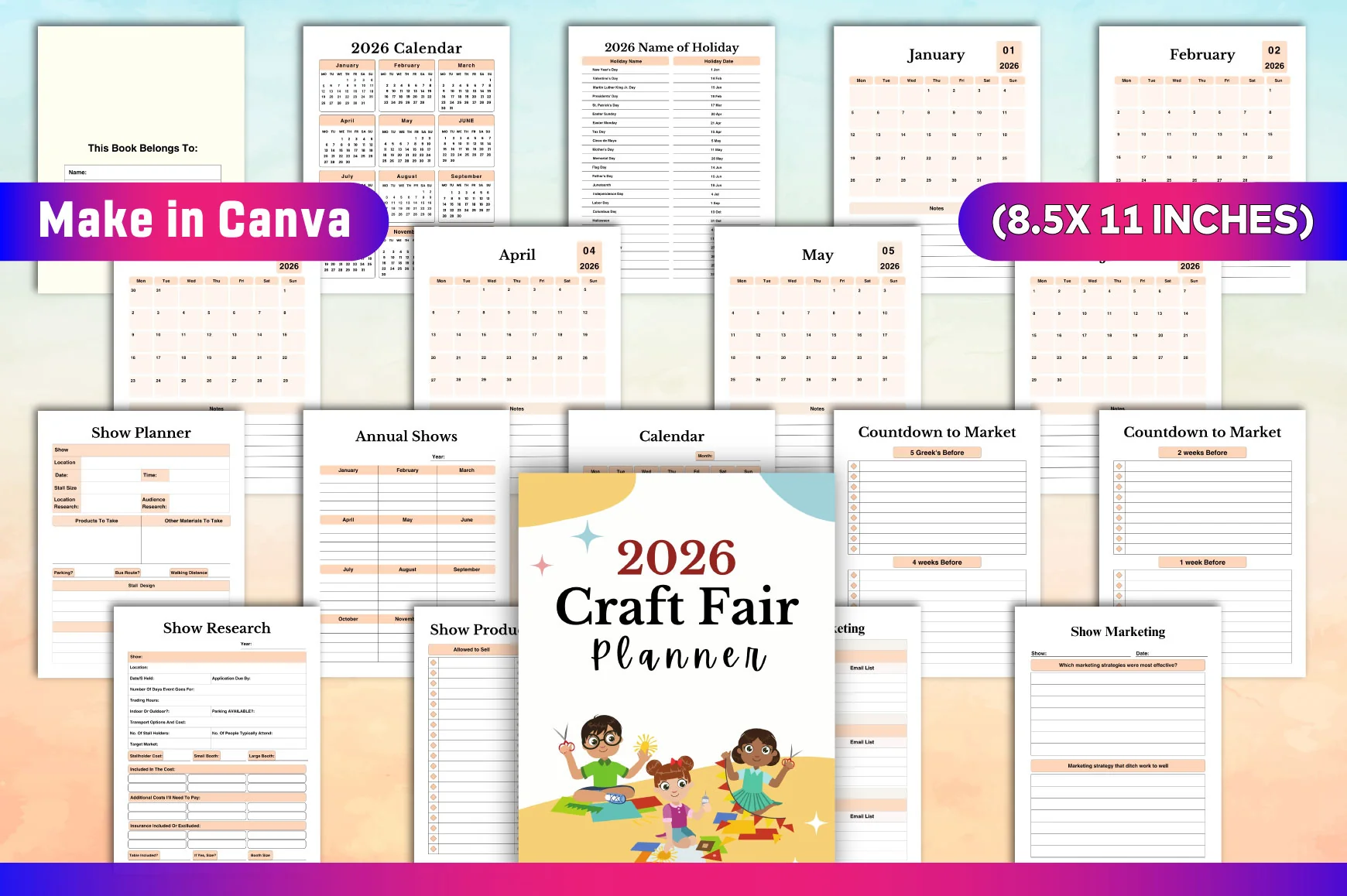 Craft Fair Planner - Image 2