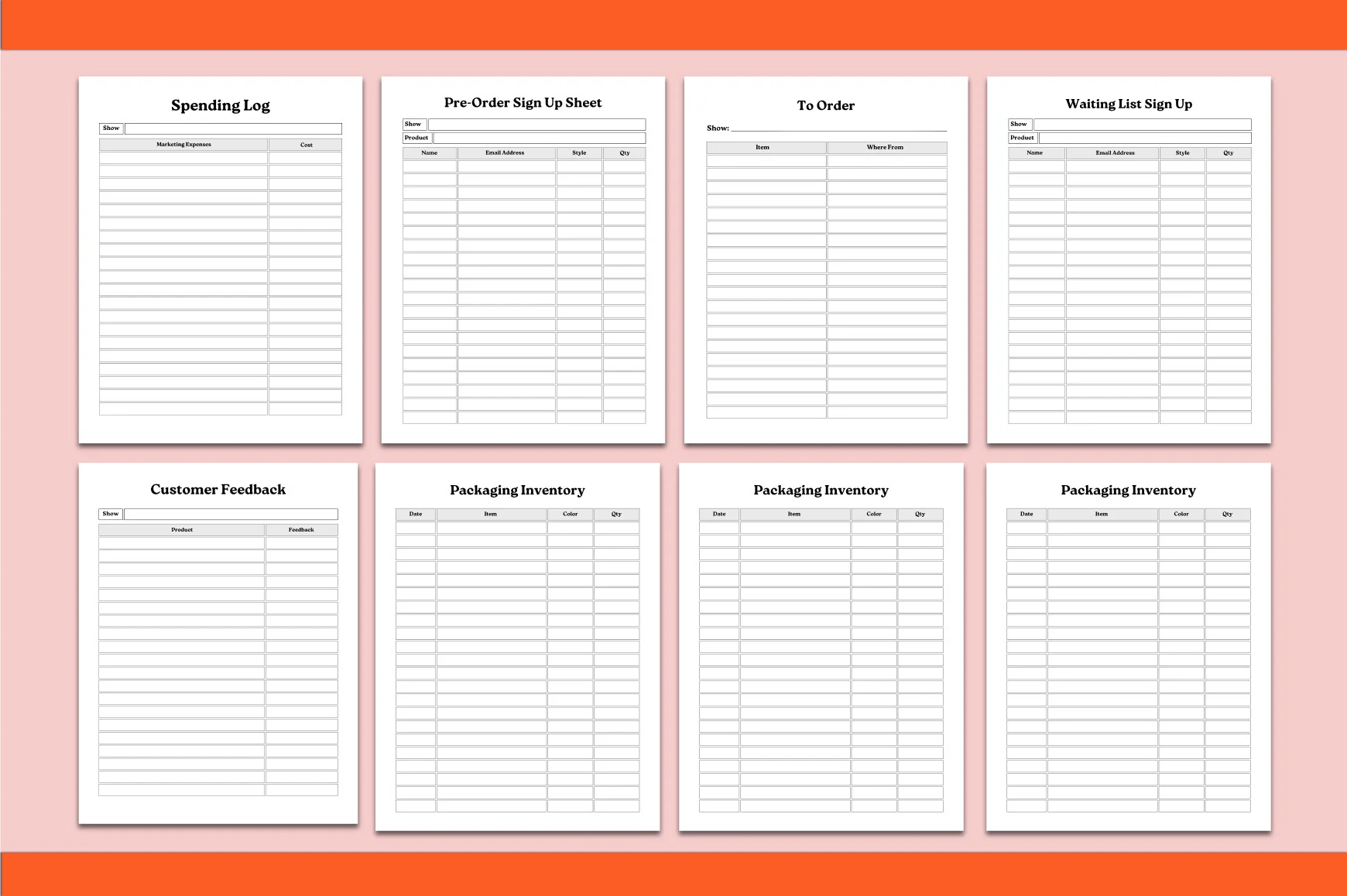 Craft Fair Planner - Image 2