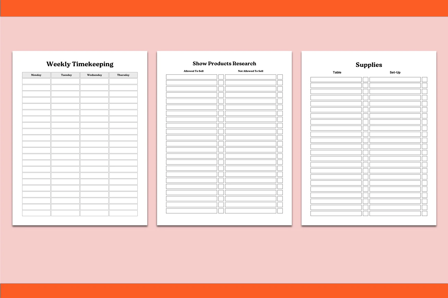 Craft Fair Planner Guide - Image 4