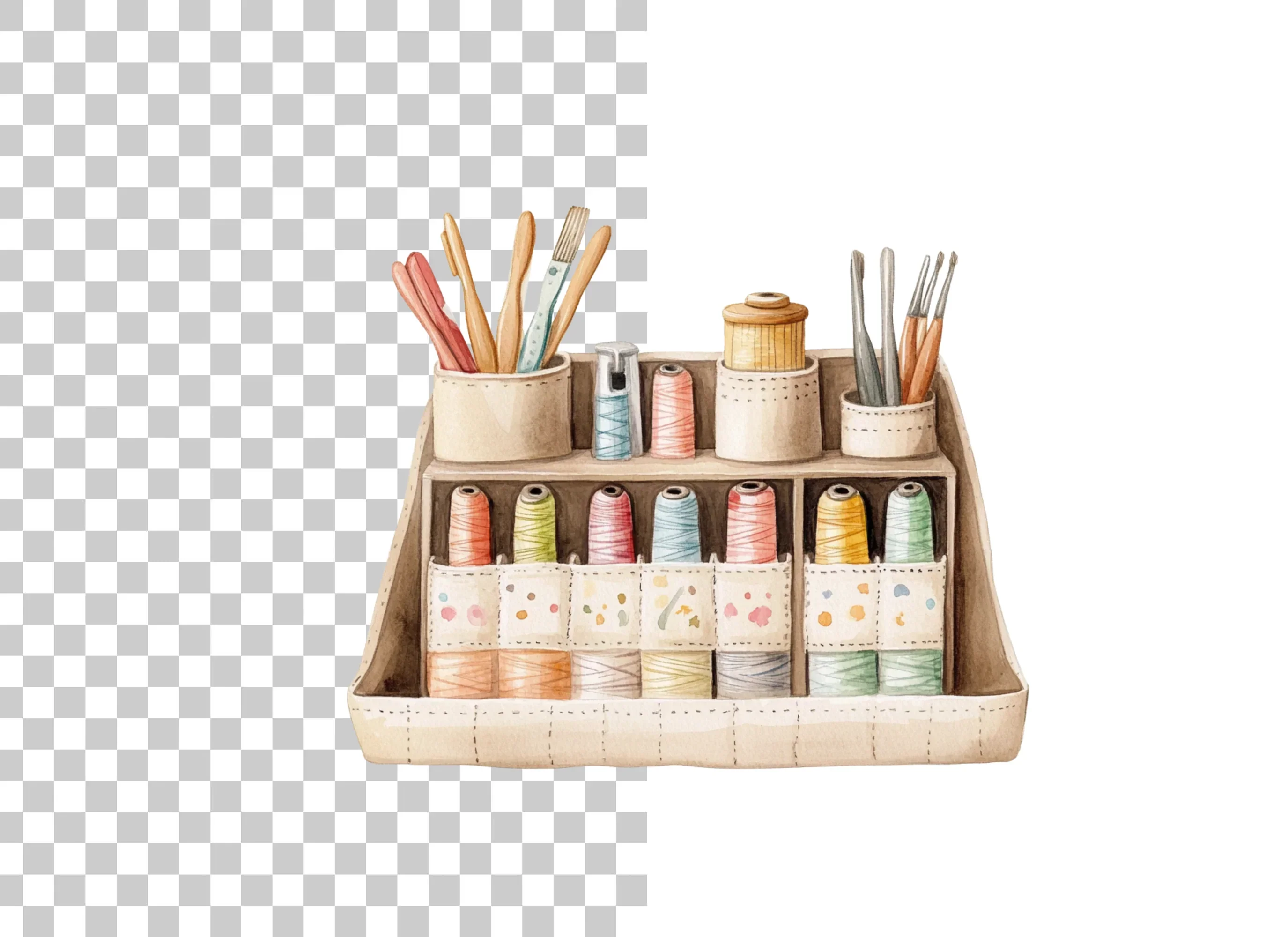 Craft Room Organizer Clipart Bundle - Image 2