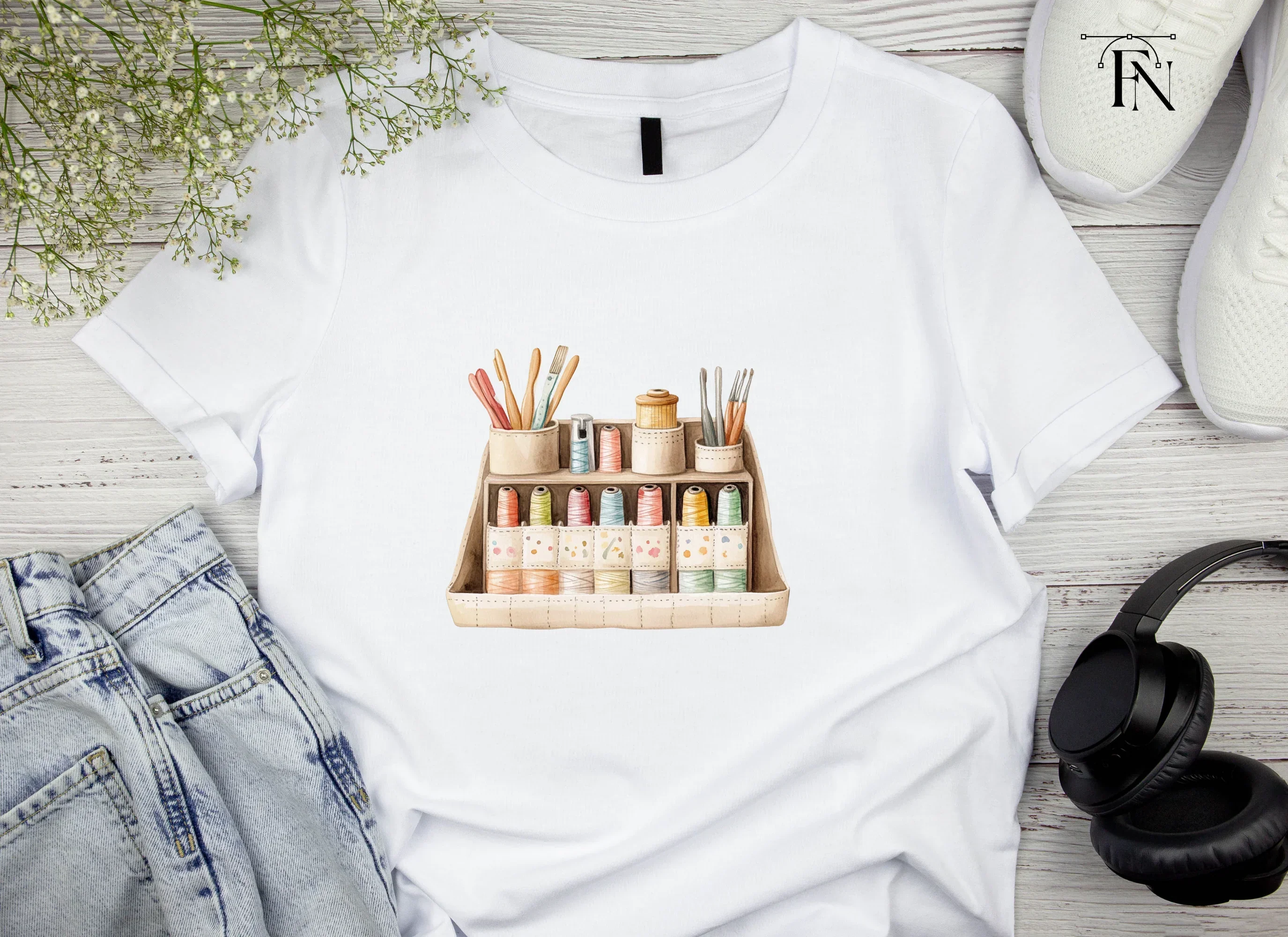 Craft Room Organizer Clipart Bundle - Image 4