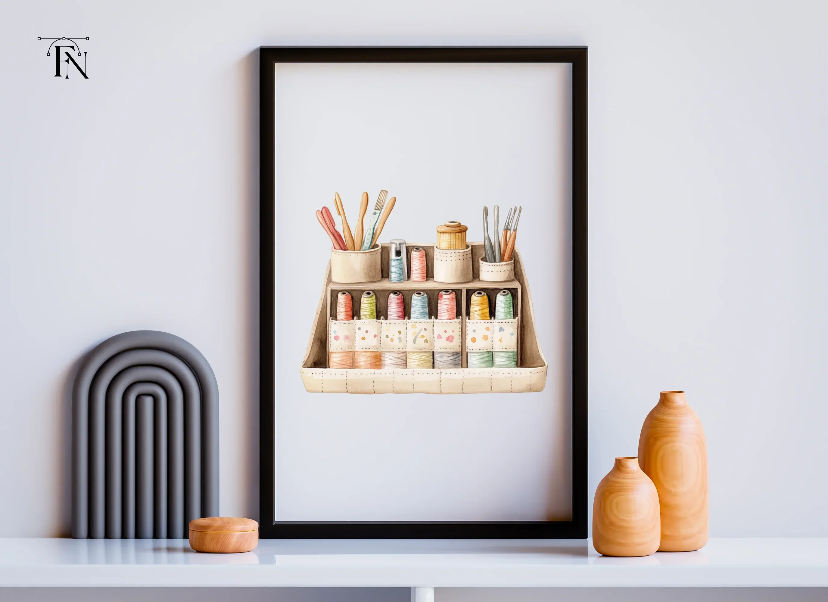 Craft Room Organizer Clipart Bundle - Image 6
