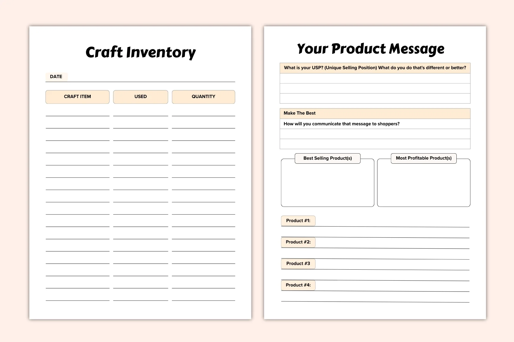 Craft Seller Business Planner - Image 2