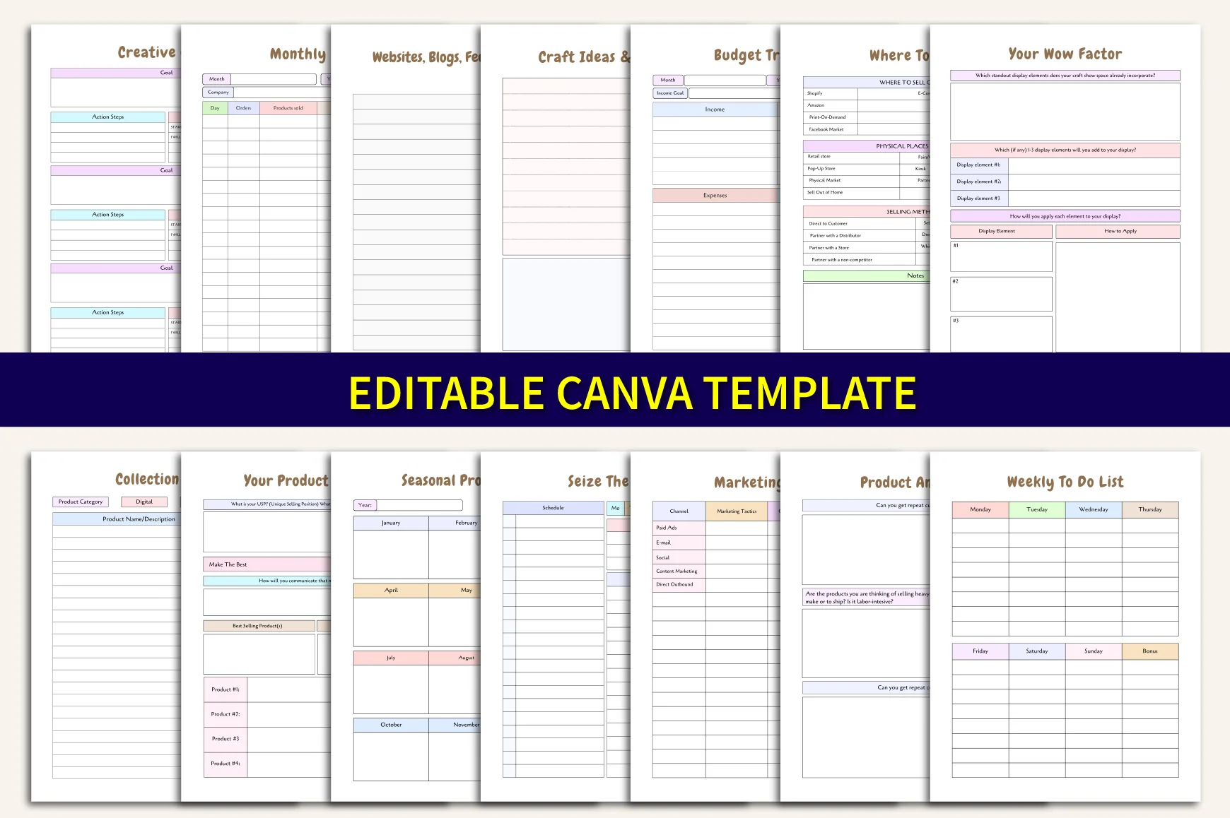 Crafting Business Workbook - Image 5