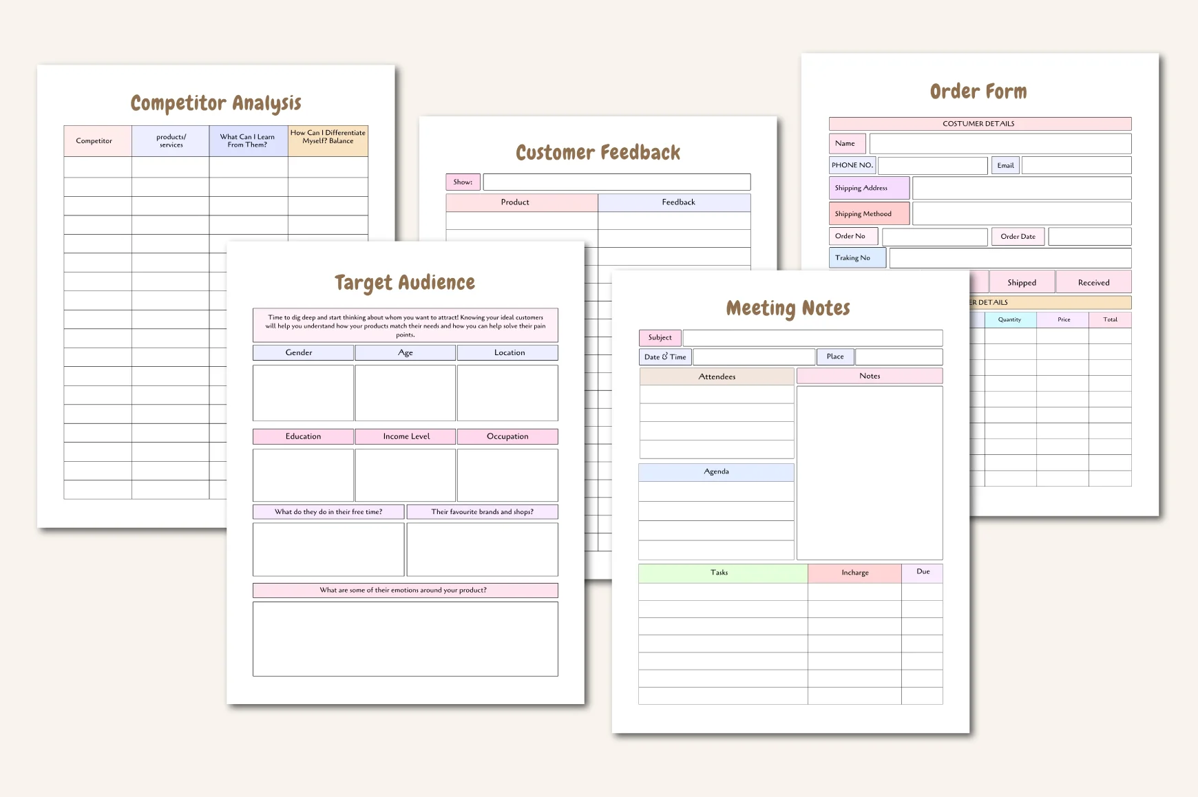 Crafting Business Workbook - Image 7