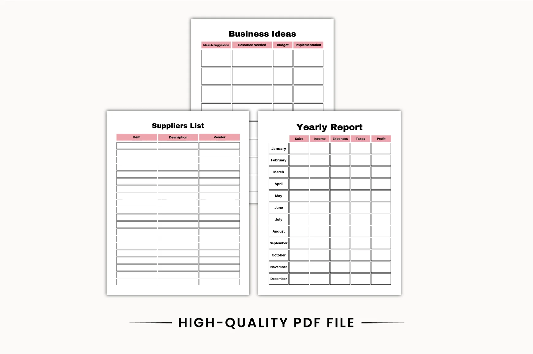 Creative Craft Business Planner - Image 2