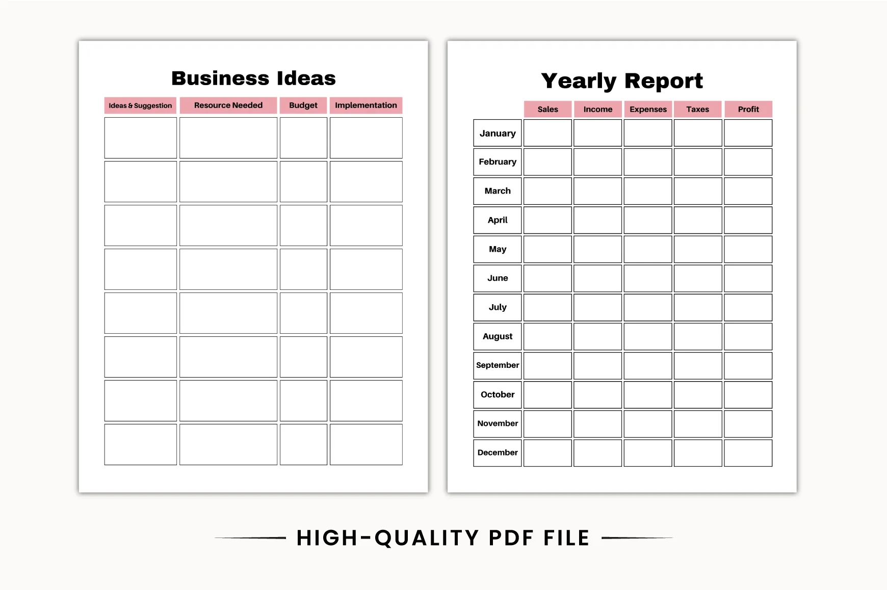 Creative Craft Business Planner - Image 4