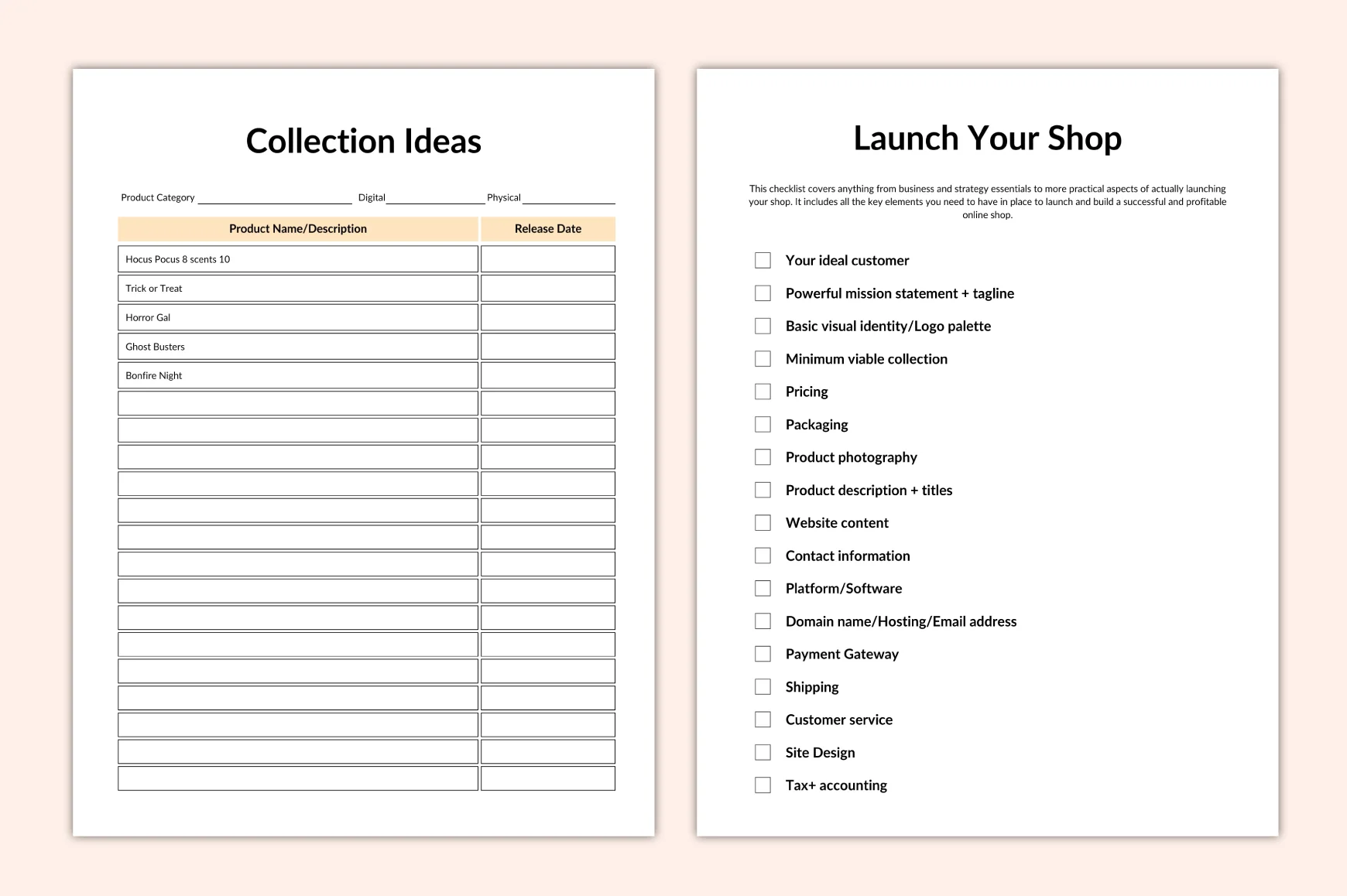 Creative Craft Business Planner - Image 2