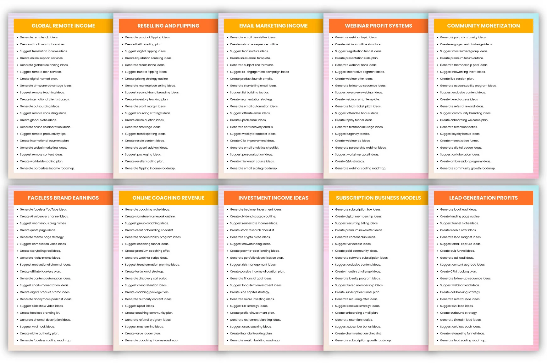 Creative Earn Prompts - Image 2