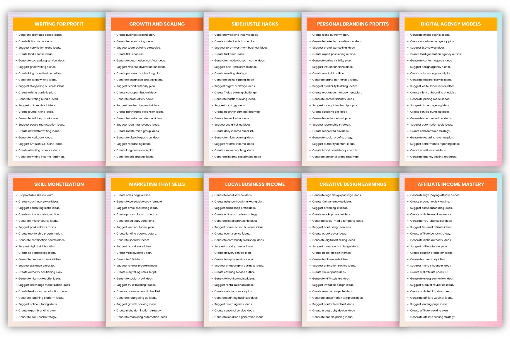 Creative Earn Prompts - Image 4