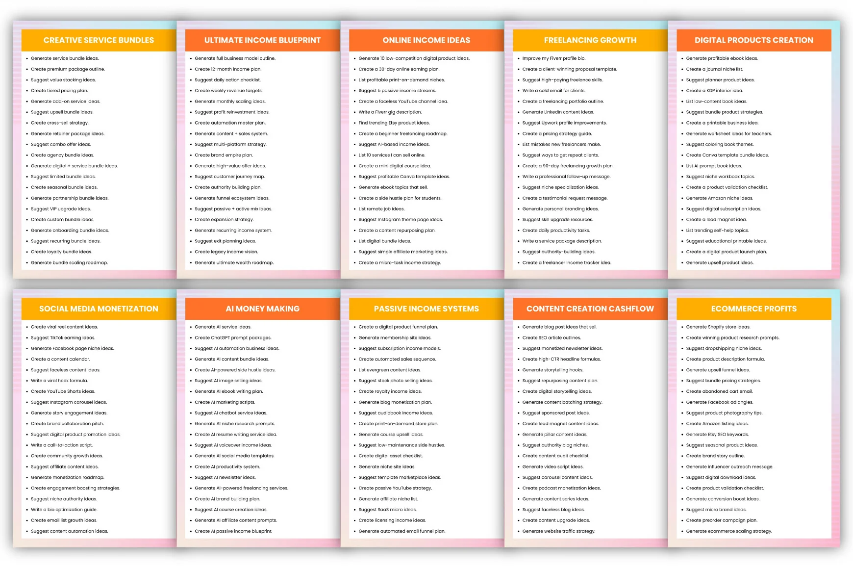 Creative Earn Prompts - Image 5