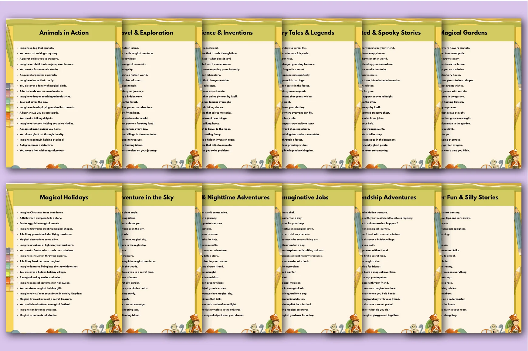 Creative Kids Story Vault Graphics Planner - Image 2