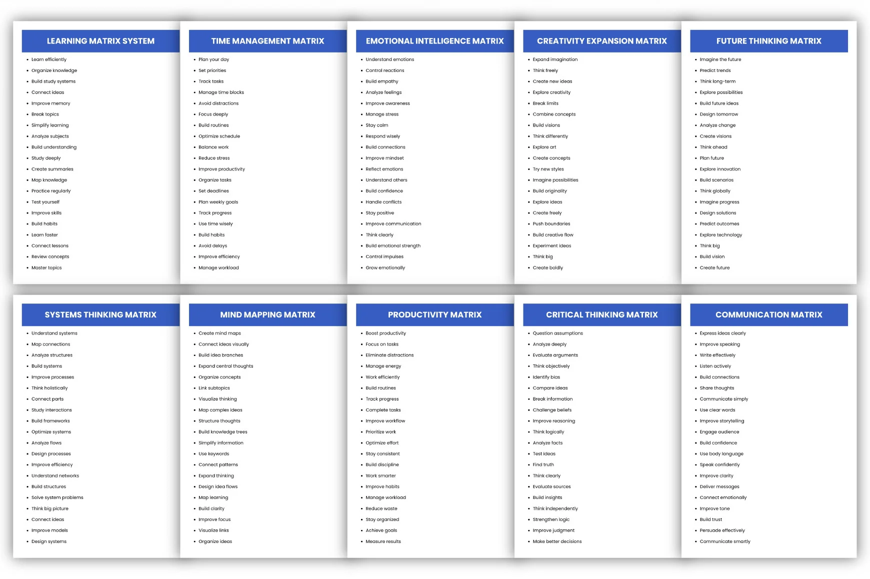 Creative Matrix Prompts - Image 3
