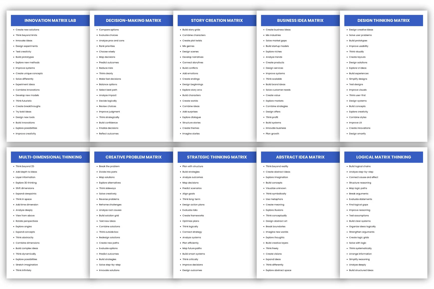 Creative Matrix Prompts - Image 4