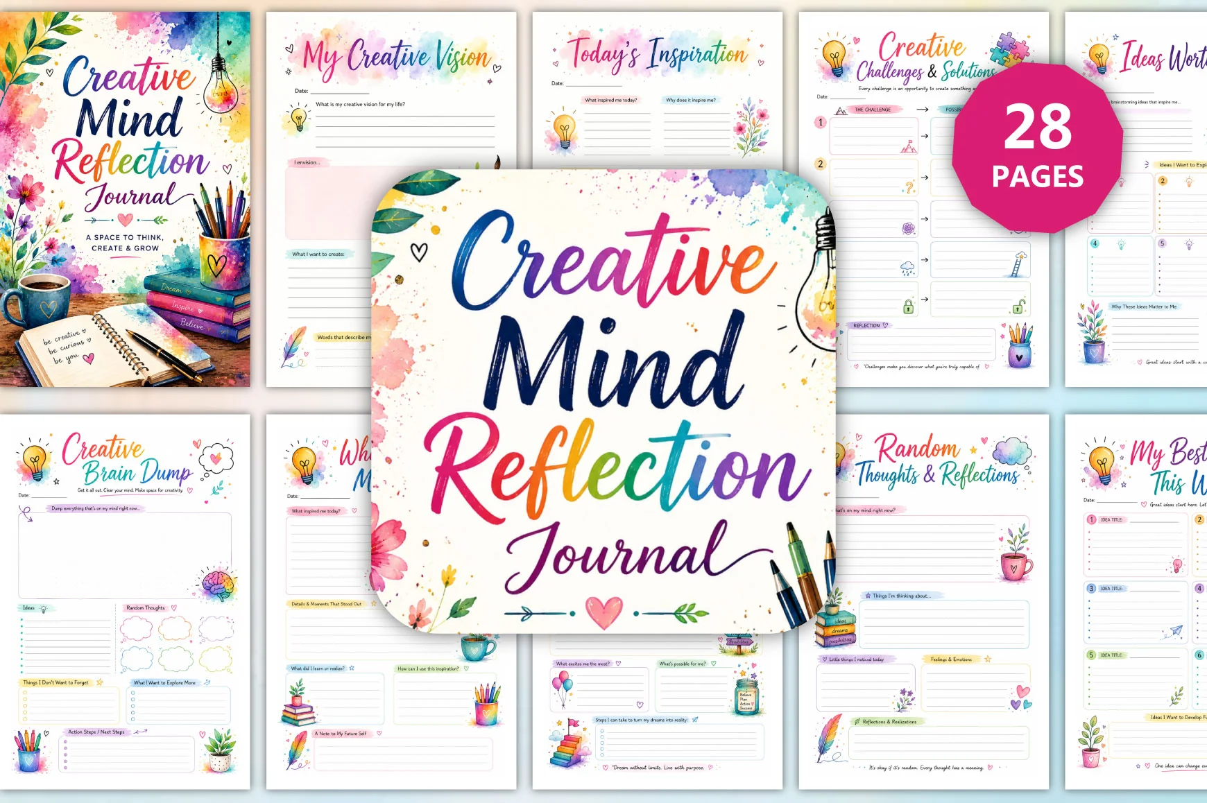 Creative Mind Reflection Journal