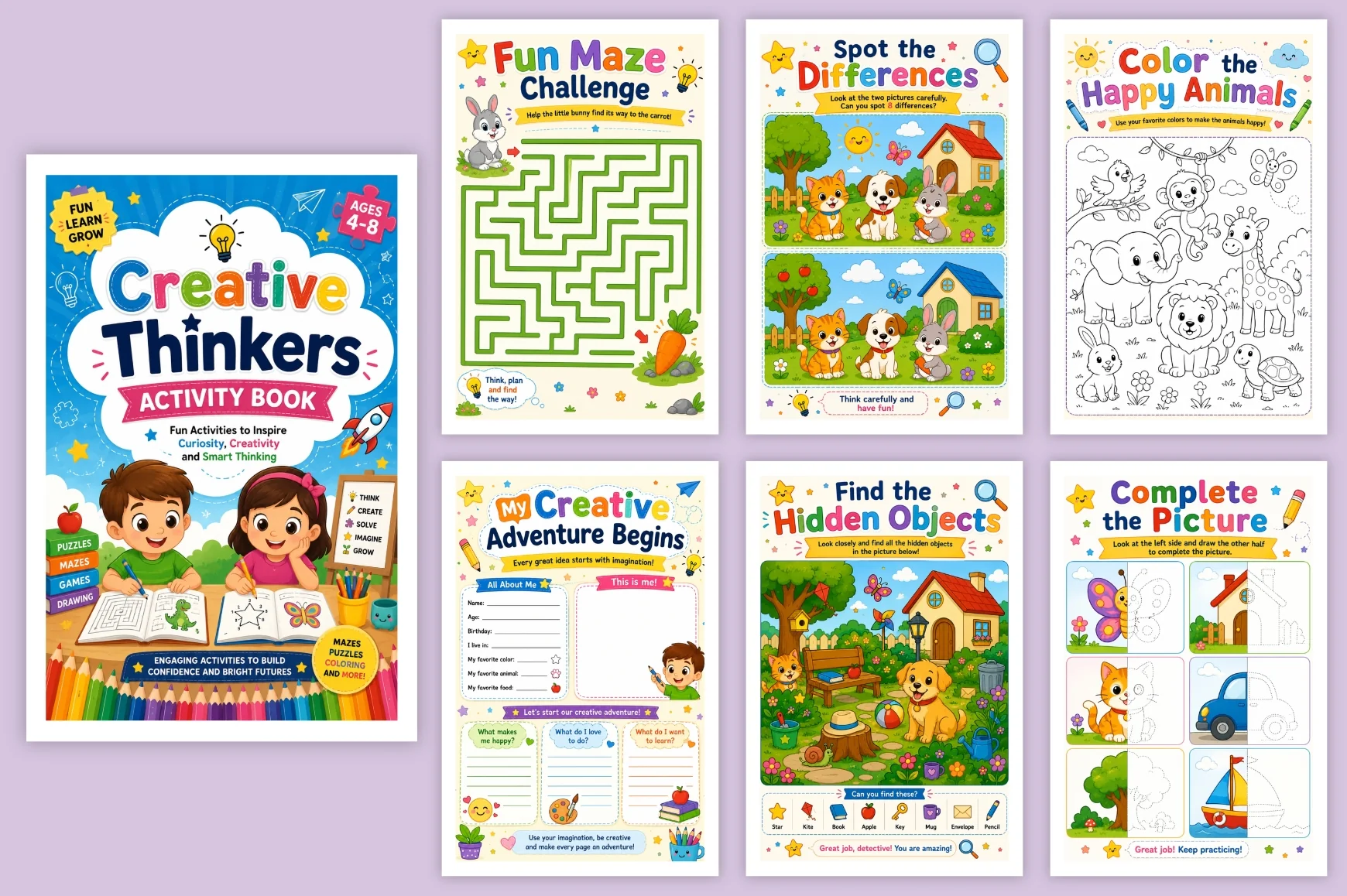 Creative Thinkers Activity Book - Image 5
