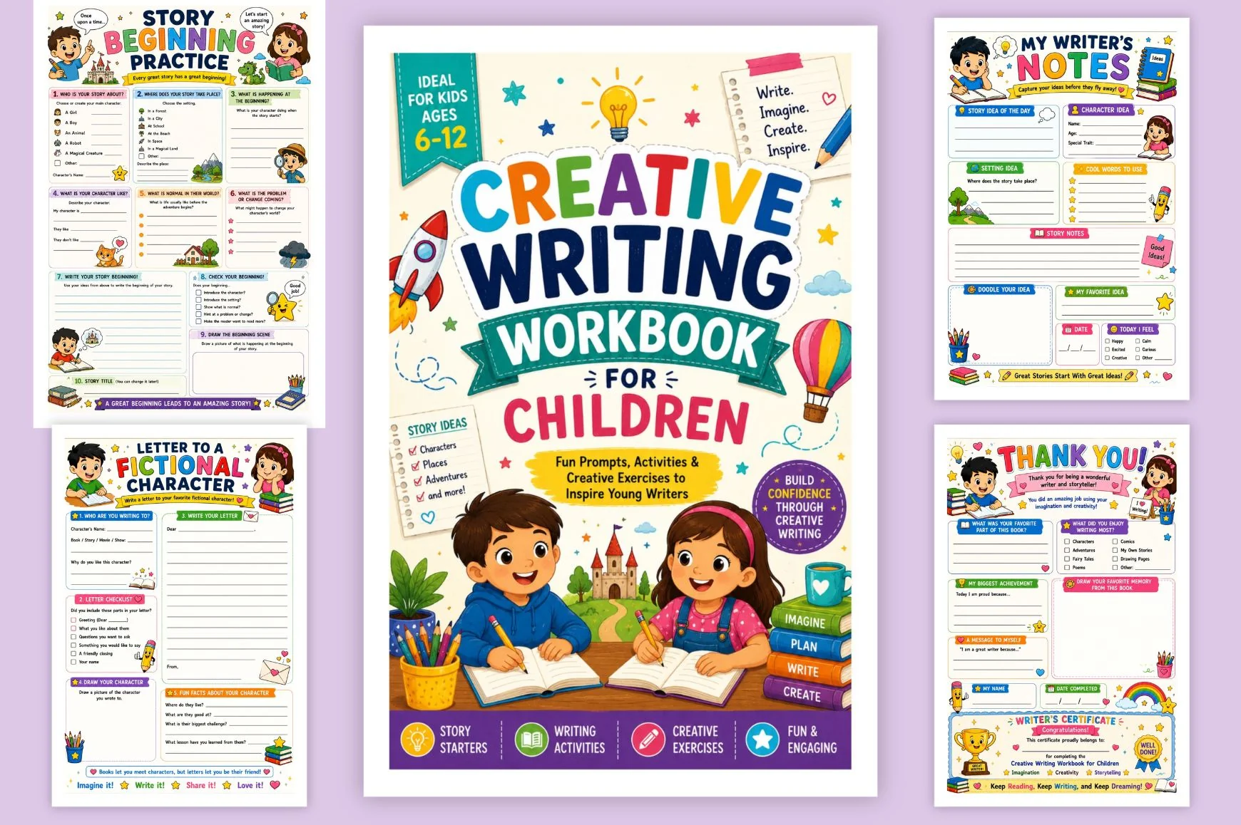 Creative Writing For Children Workbook - Image 6