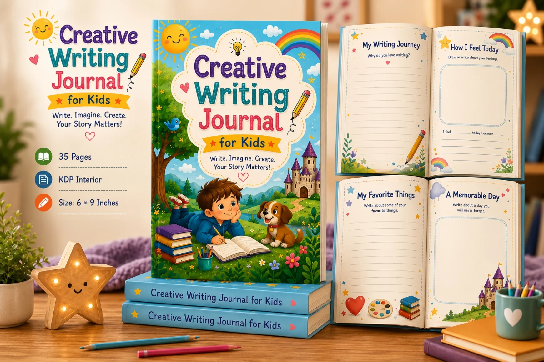 Creative Writing For Kids Journal