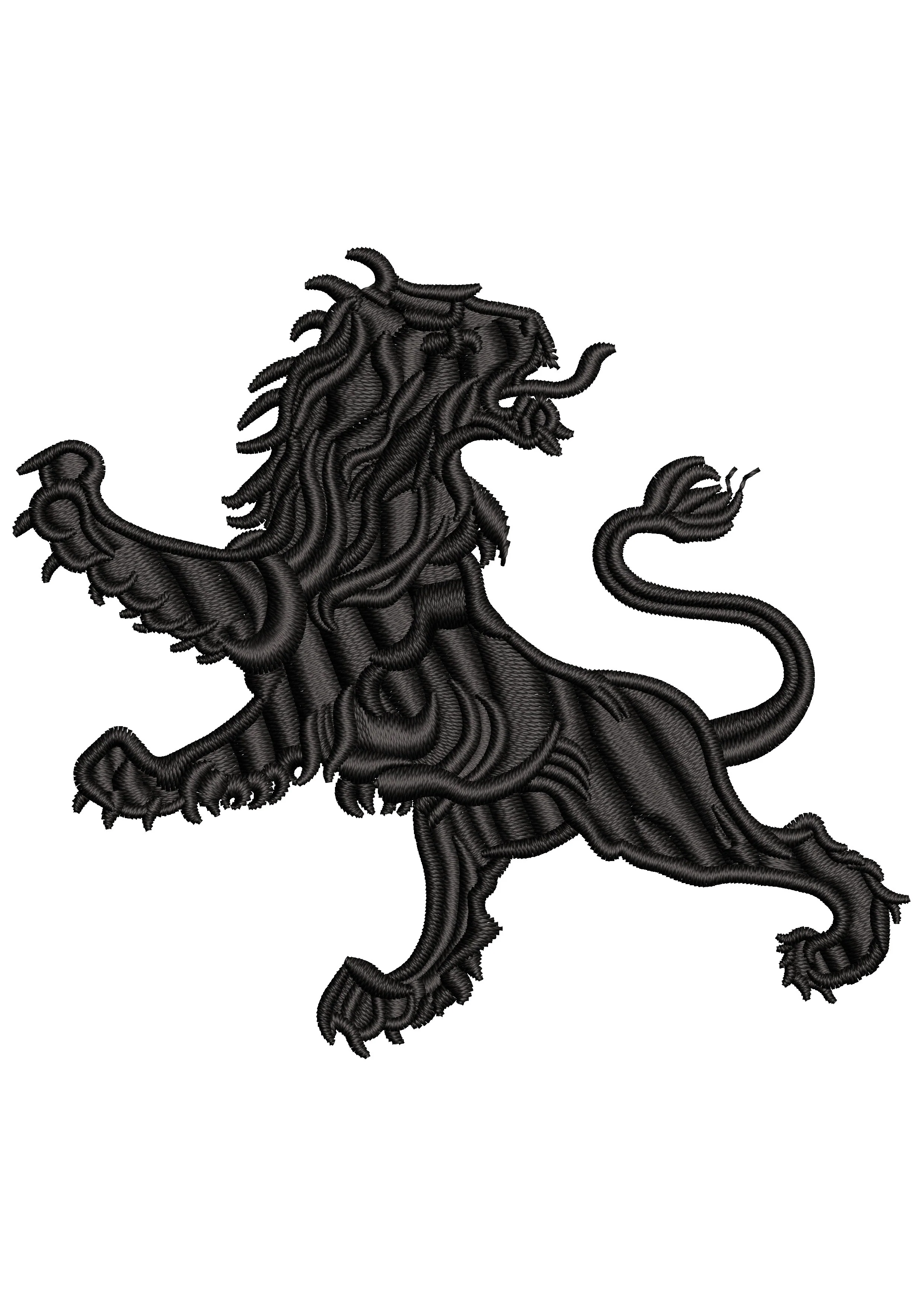 Creature Embroidery Design