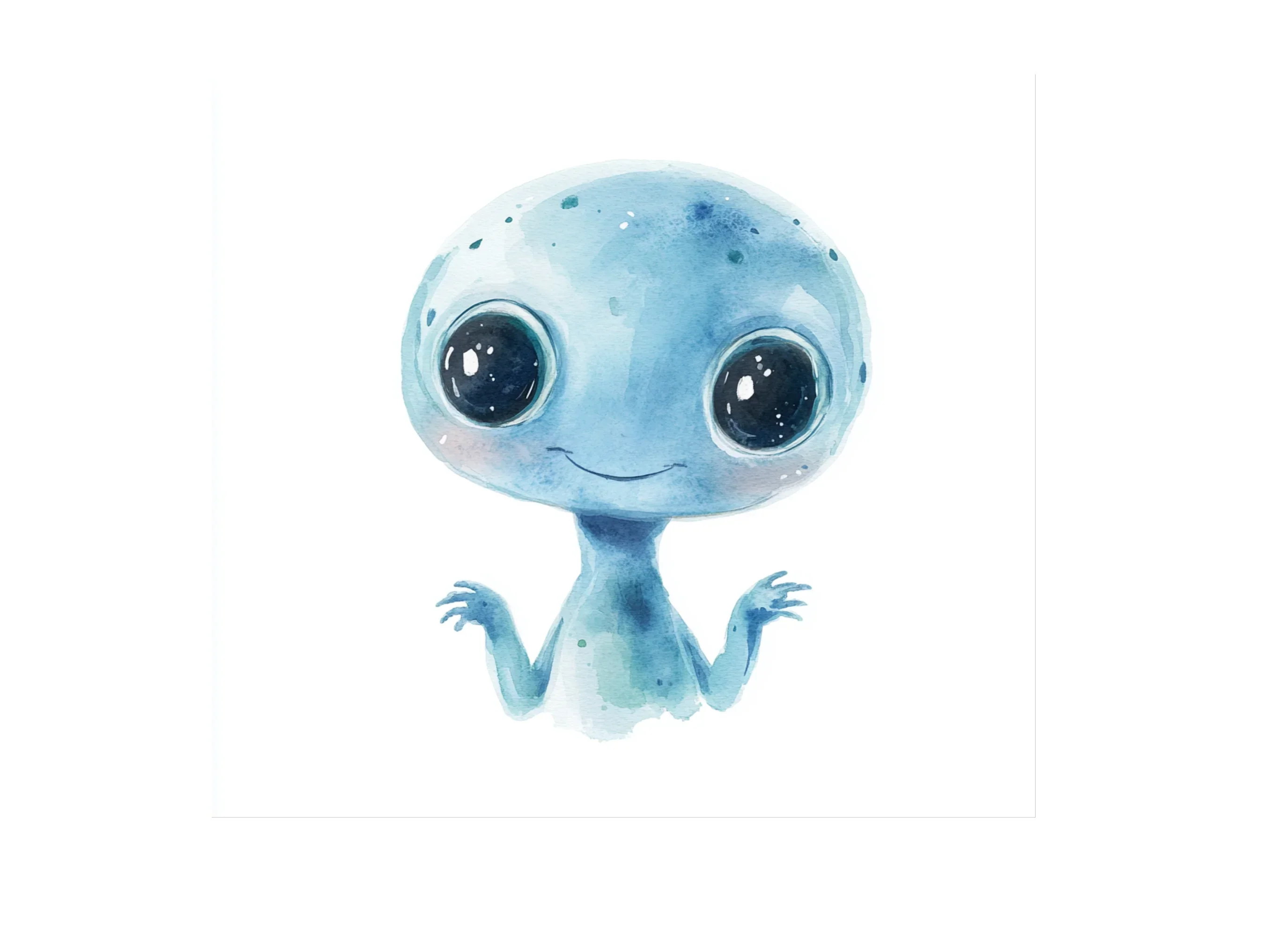 Cute Alien Clipart Bundle - Image 3