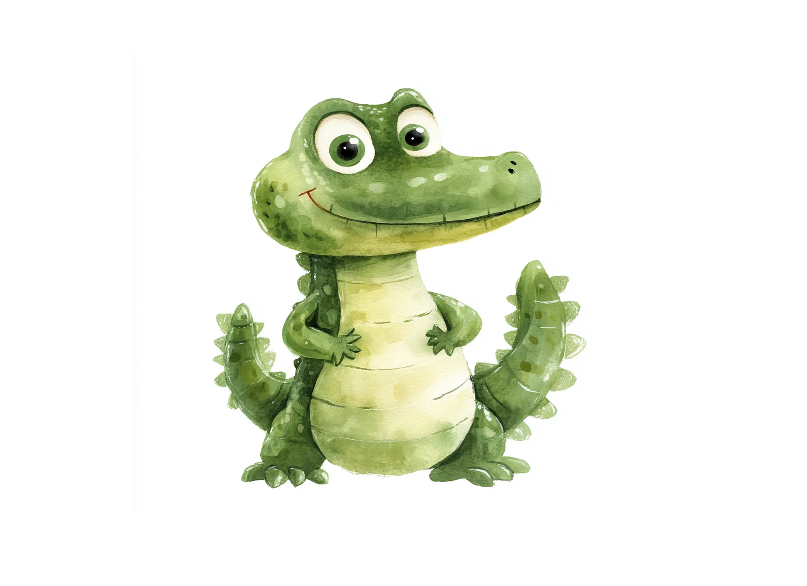 Cute Alligator Clipart Bundle - Image 2