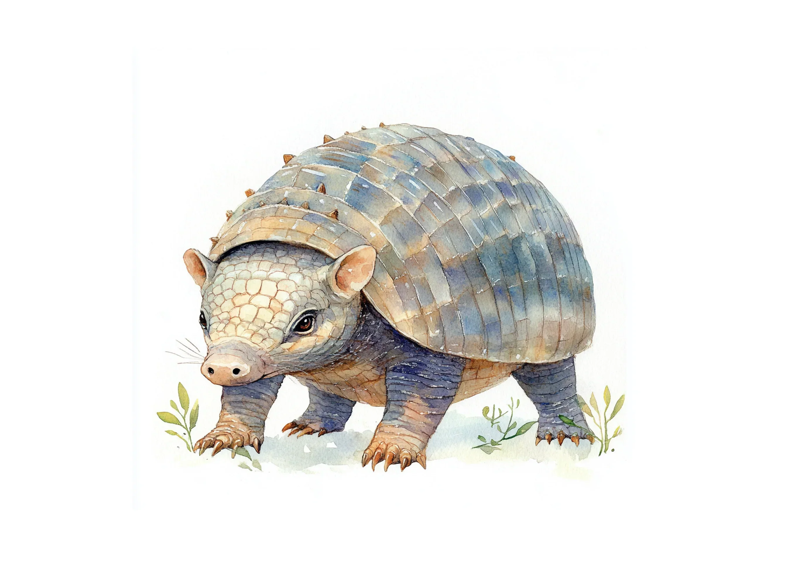 Cute Armadillo Clipart Bundle - Image 2