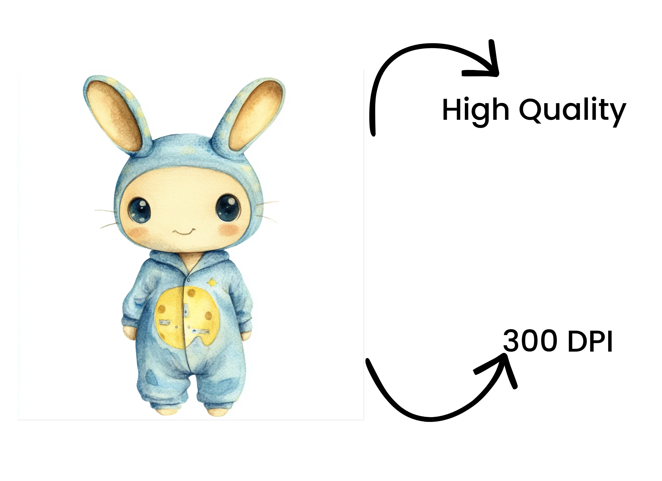Cute Baby Alien Clipart Bundle - Image 4