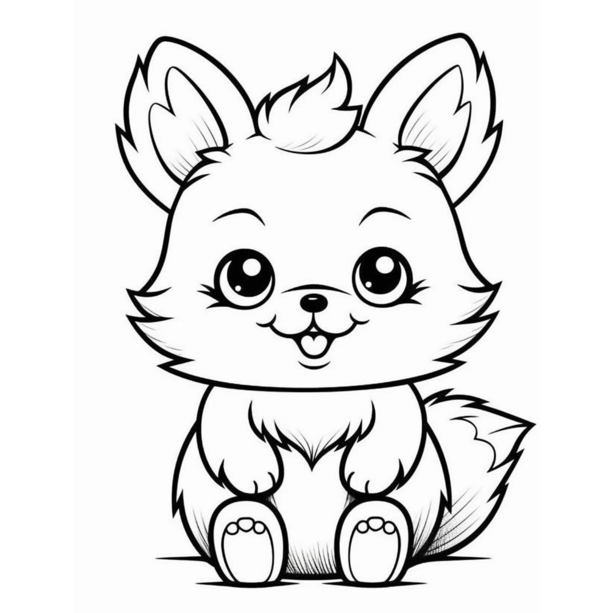 Cute Baby Animals Coloring Book - Image 4