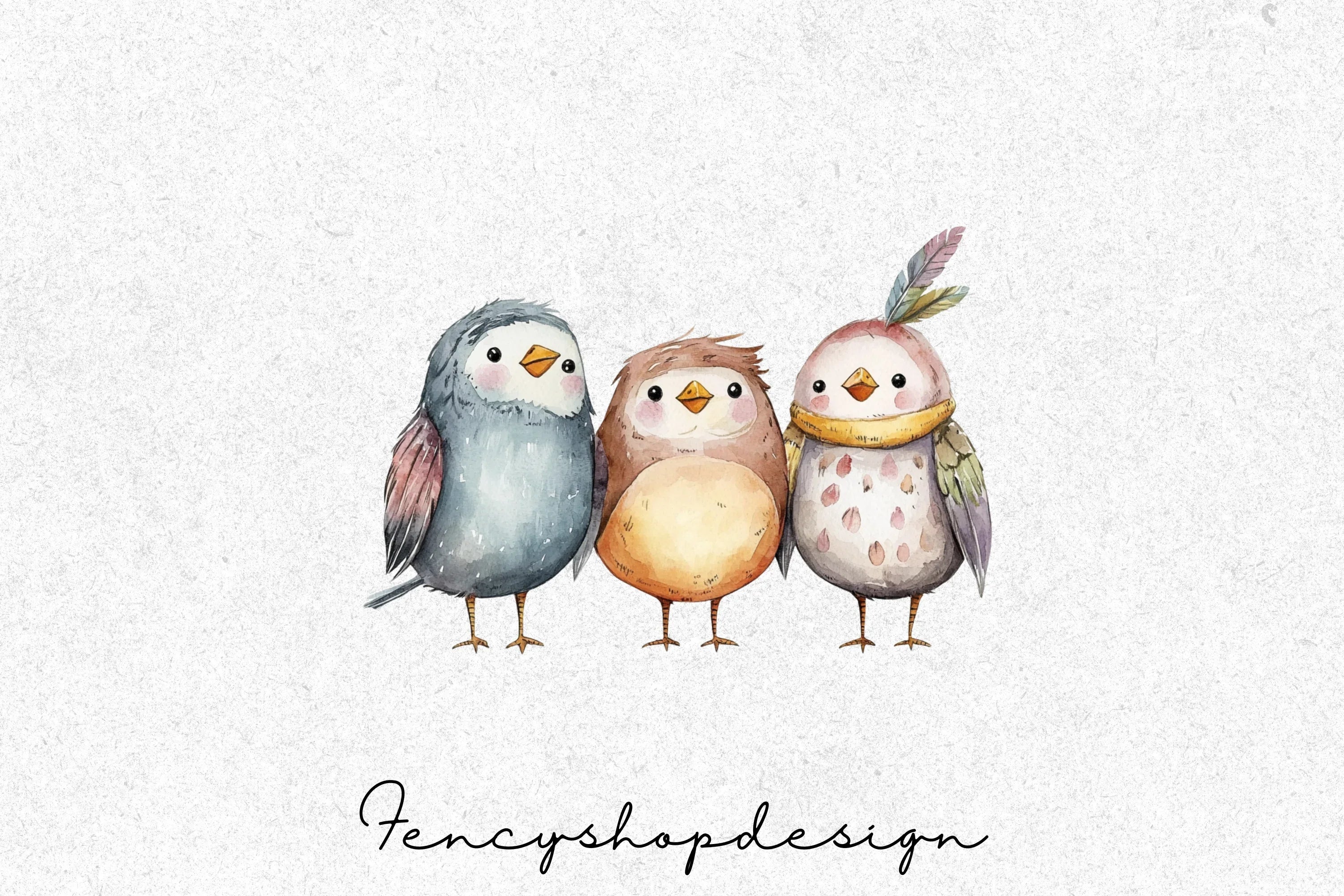 Cute Baby Bird Clipart Bundle - Image 6