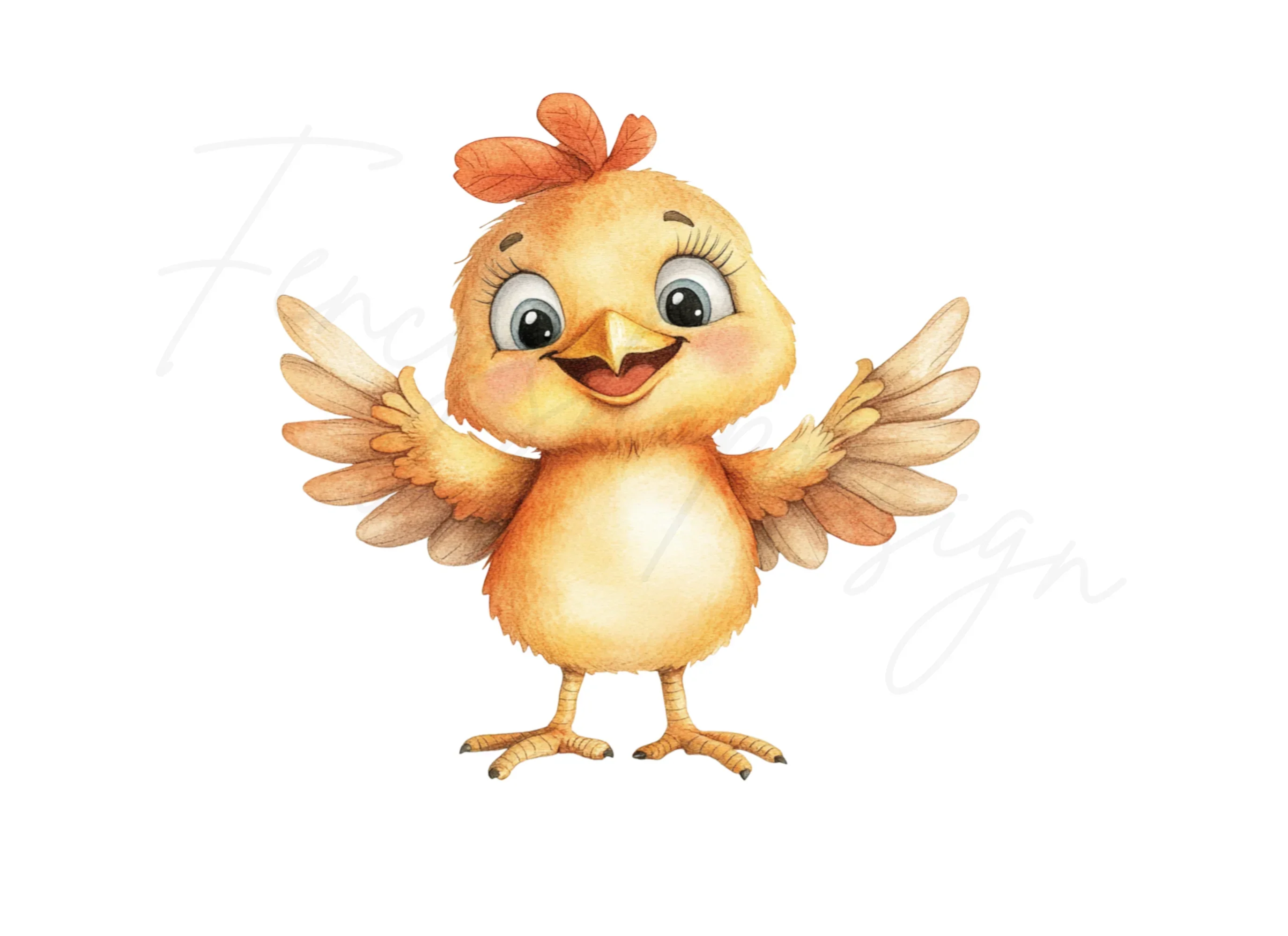 Cute Baby Chick Clipart Bundle - Image 2