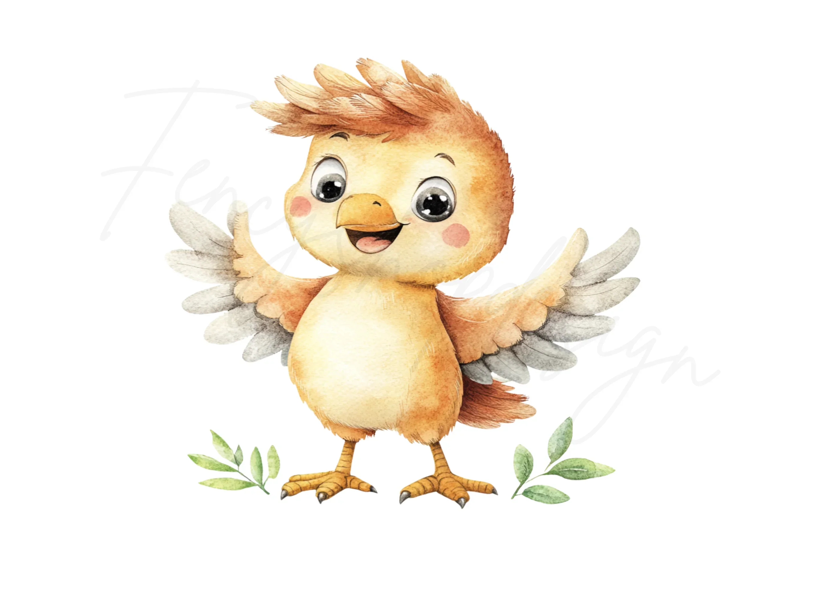 Cute Baby Chick Clipart Bundle - Image 3