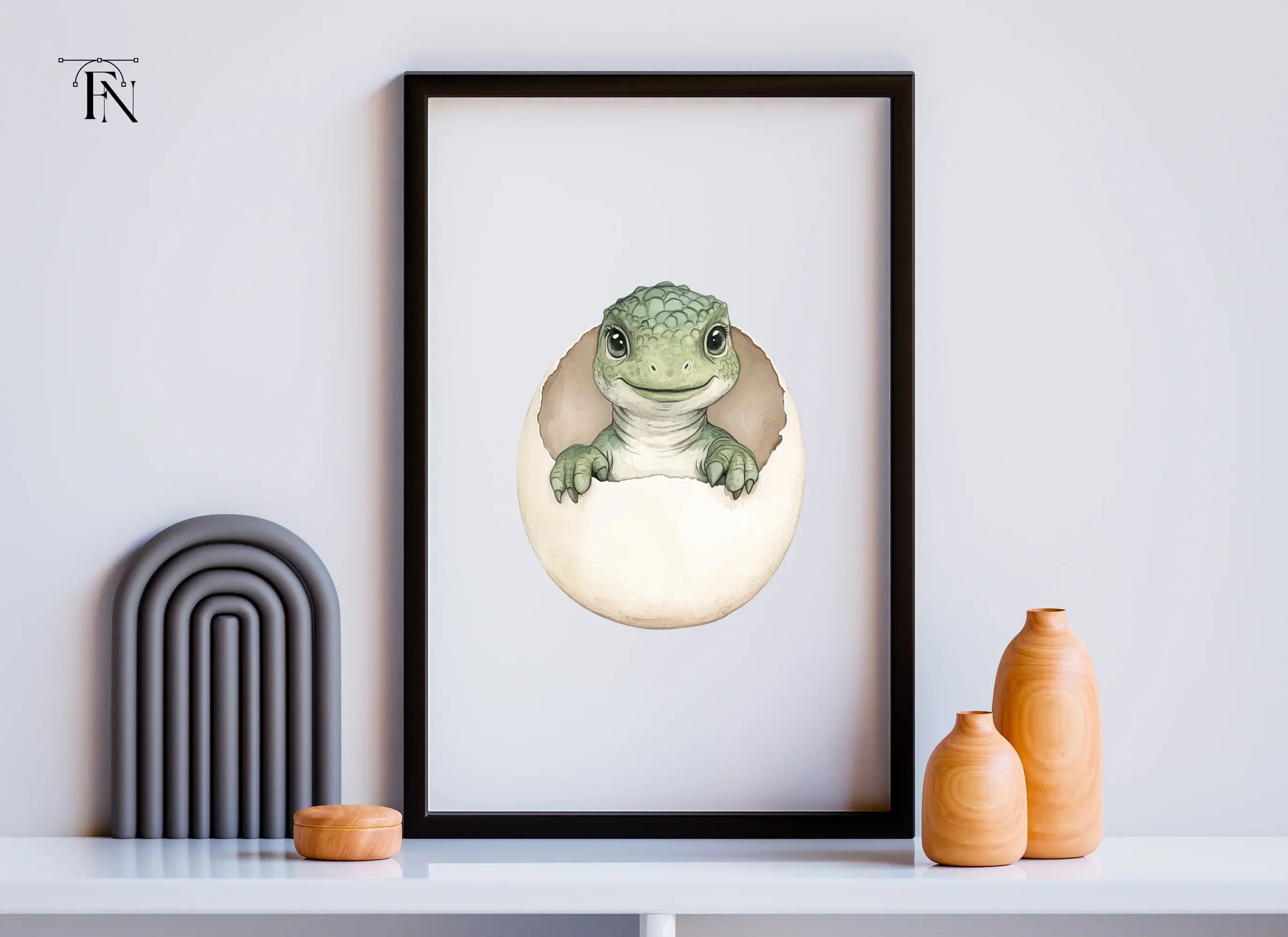 Cute Baby Dinosaur Hatching Clipart Bundle - Image 6