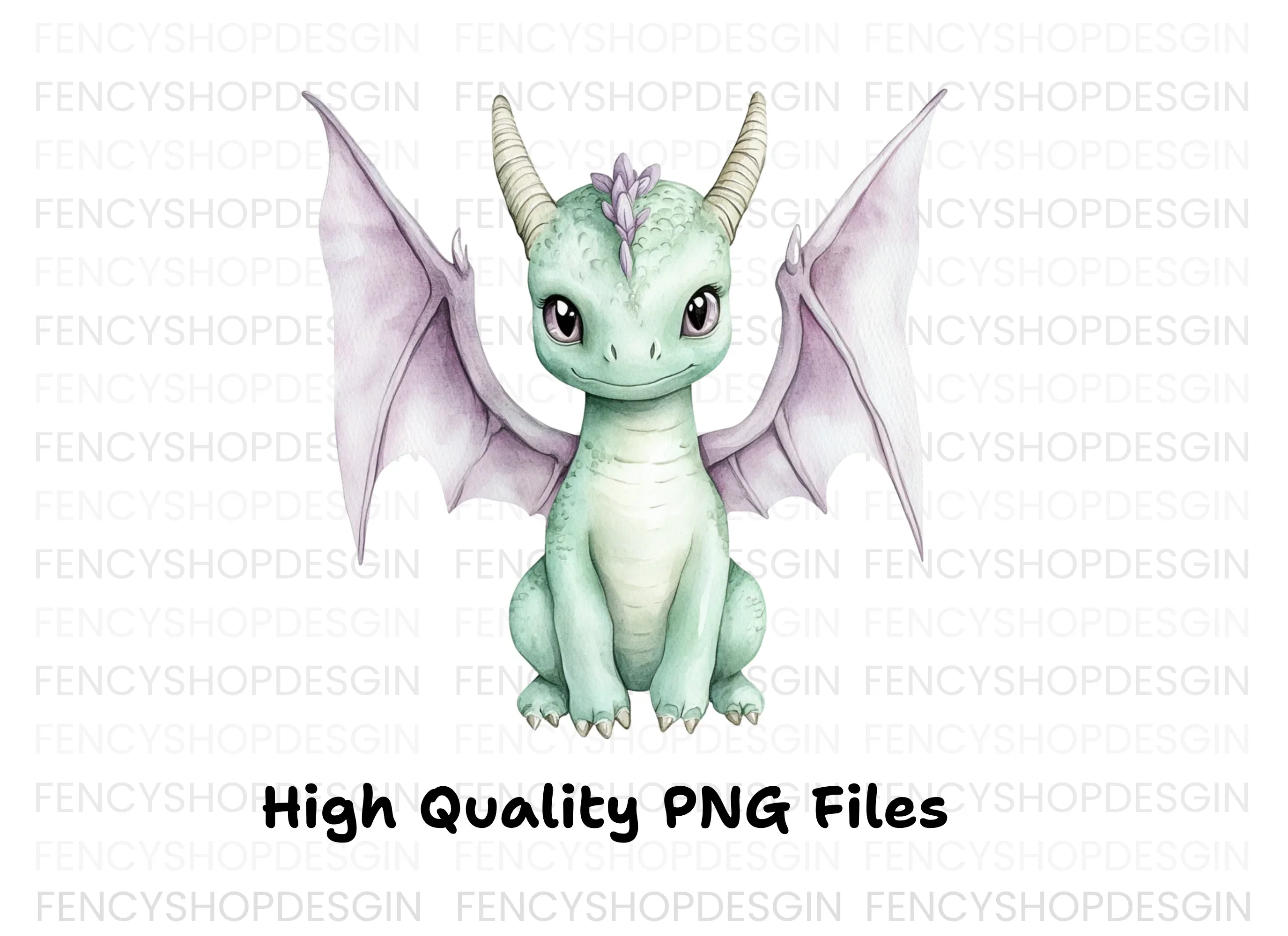 Cute Baby Dragon Clipart Bundle - Image 2