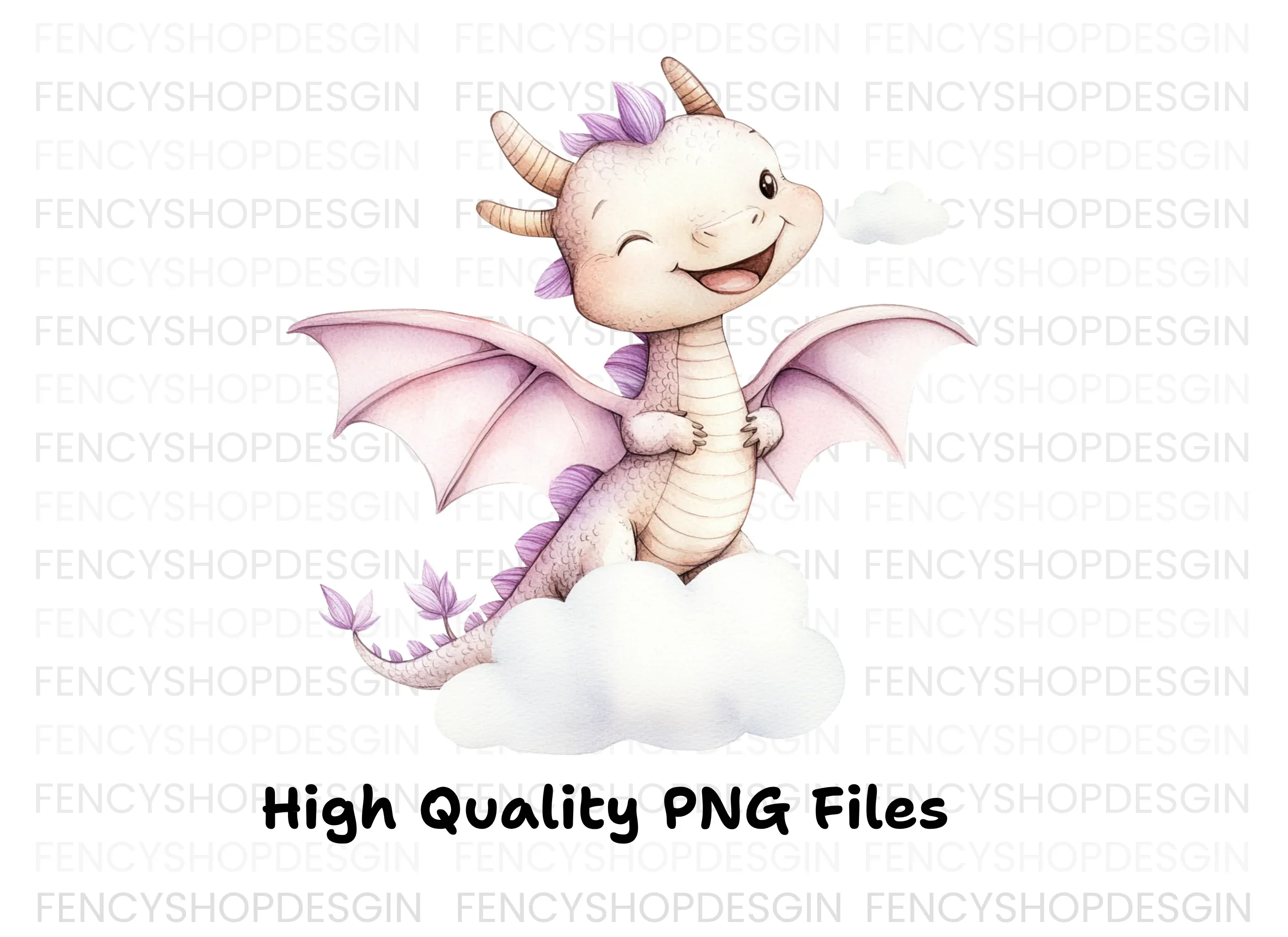 Cute Baby Dragon Clipart Bundle - Image 3