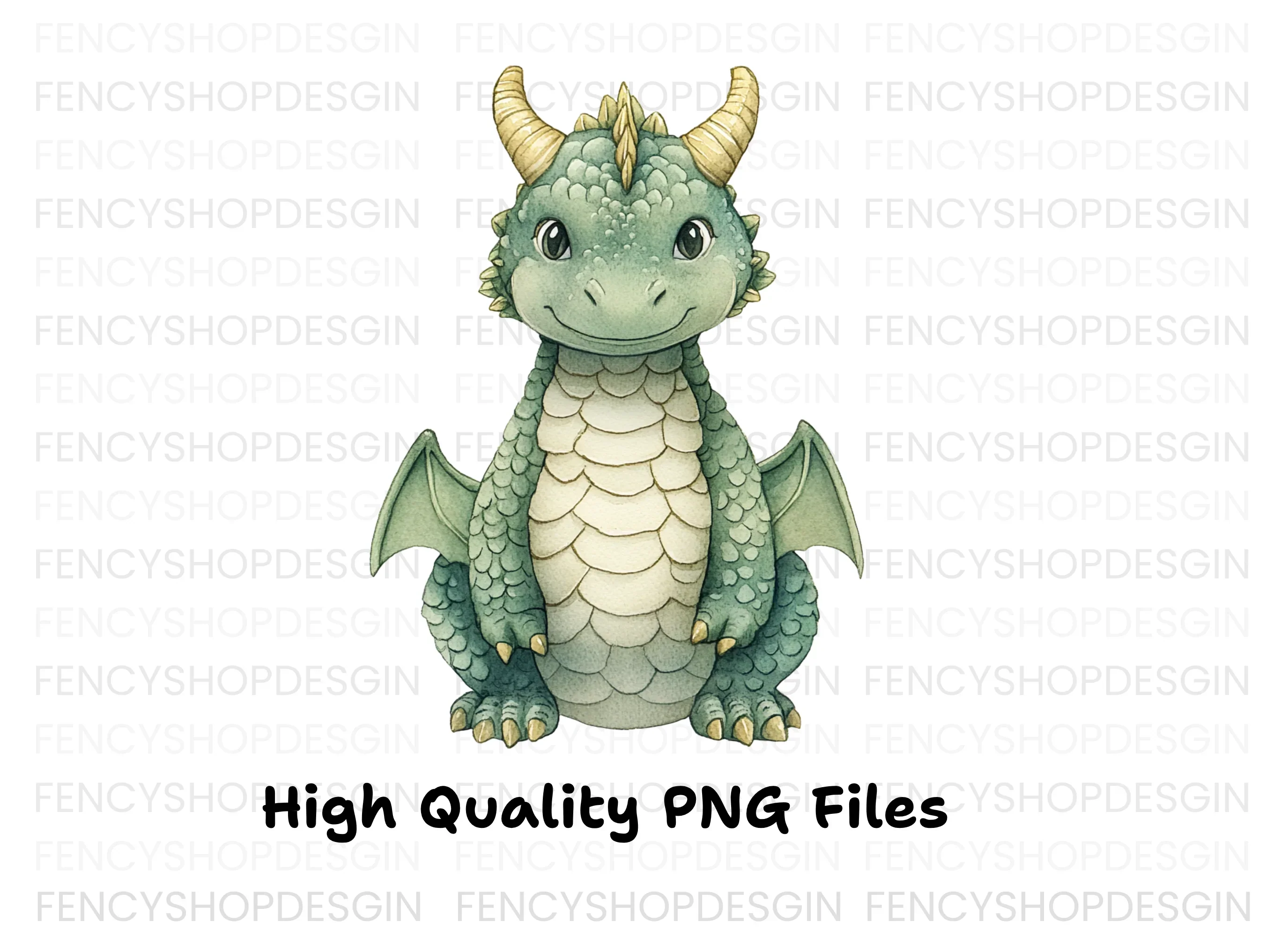 Cute Baby Dragon Clipart Bundle - Image 2