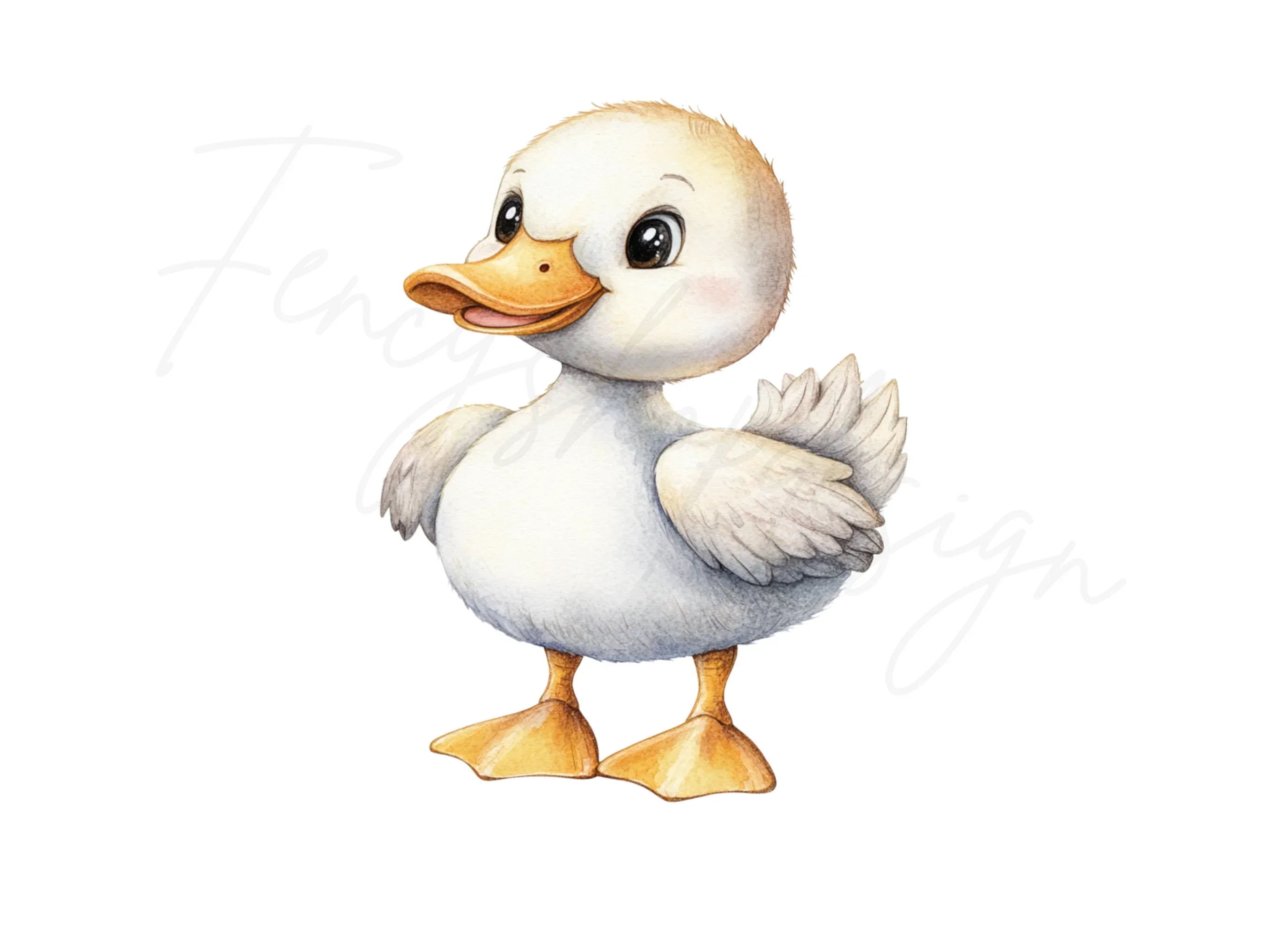 Cute Baby Ducklings Clipart Bundle - Image 3