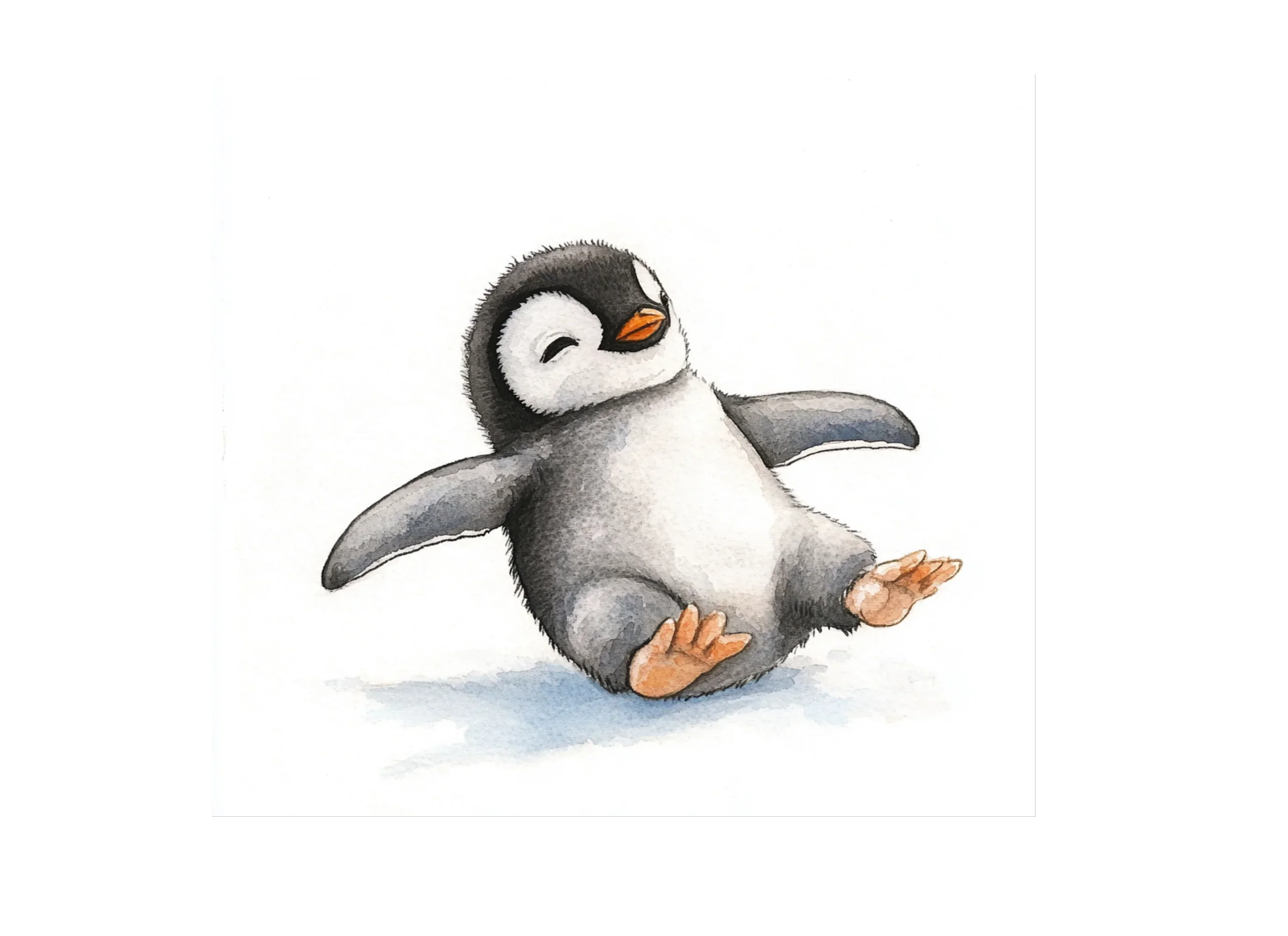 Cute Baby Penguin Clipart Bundle - Image 3
