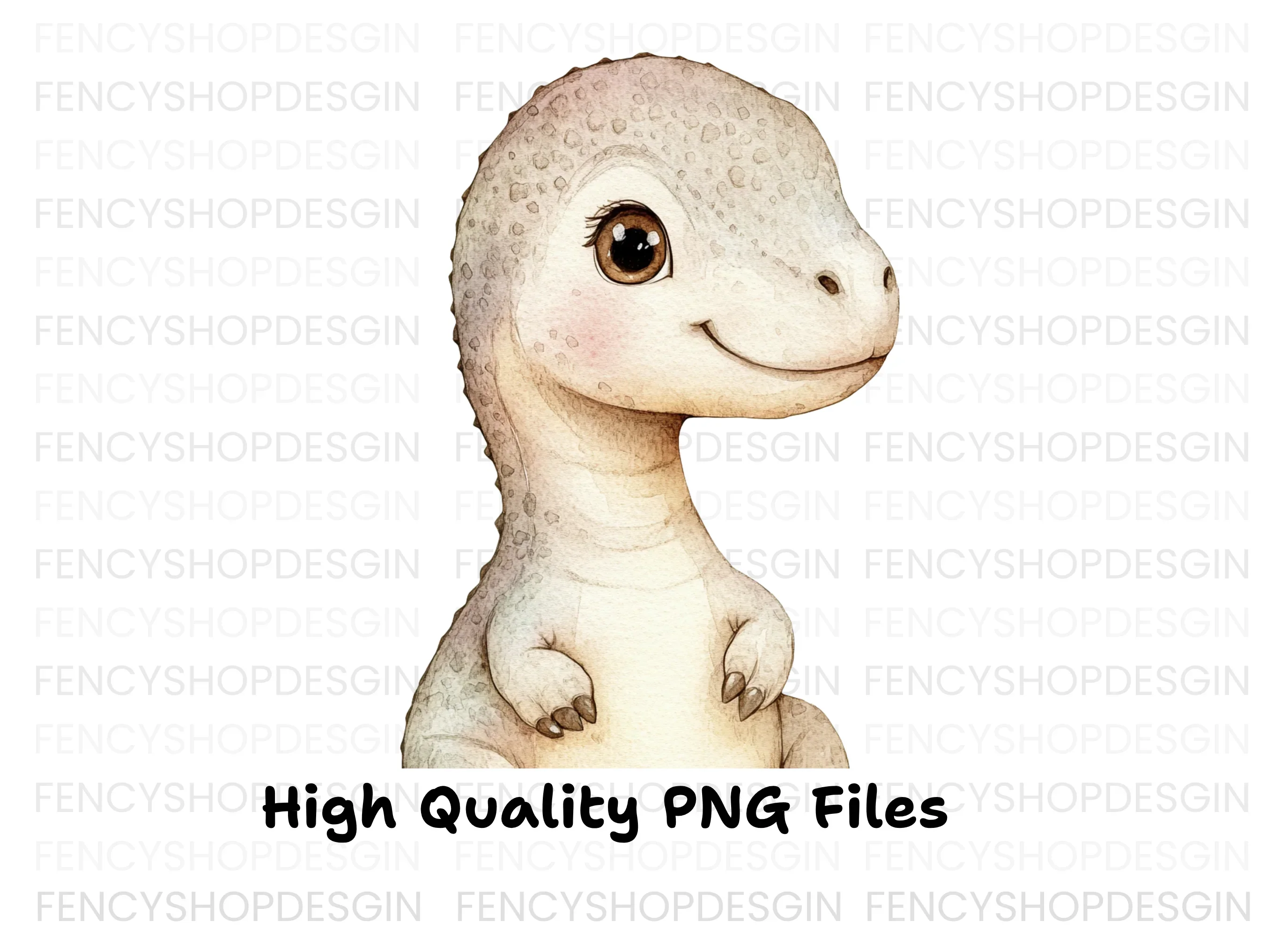 Cute Baby Rex Dinosaur Clipart Bundle - Image 3