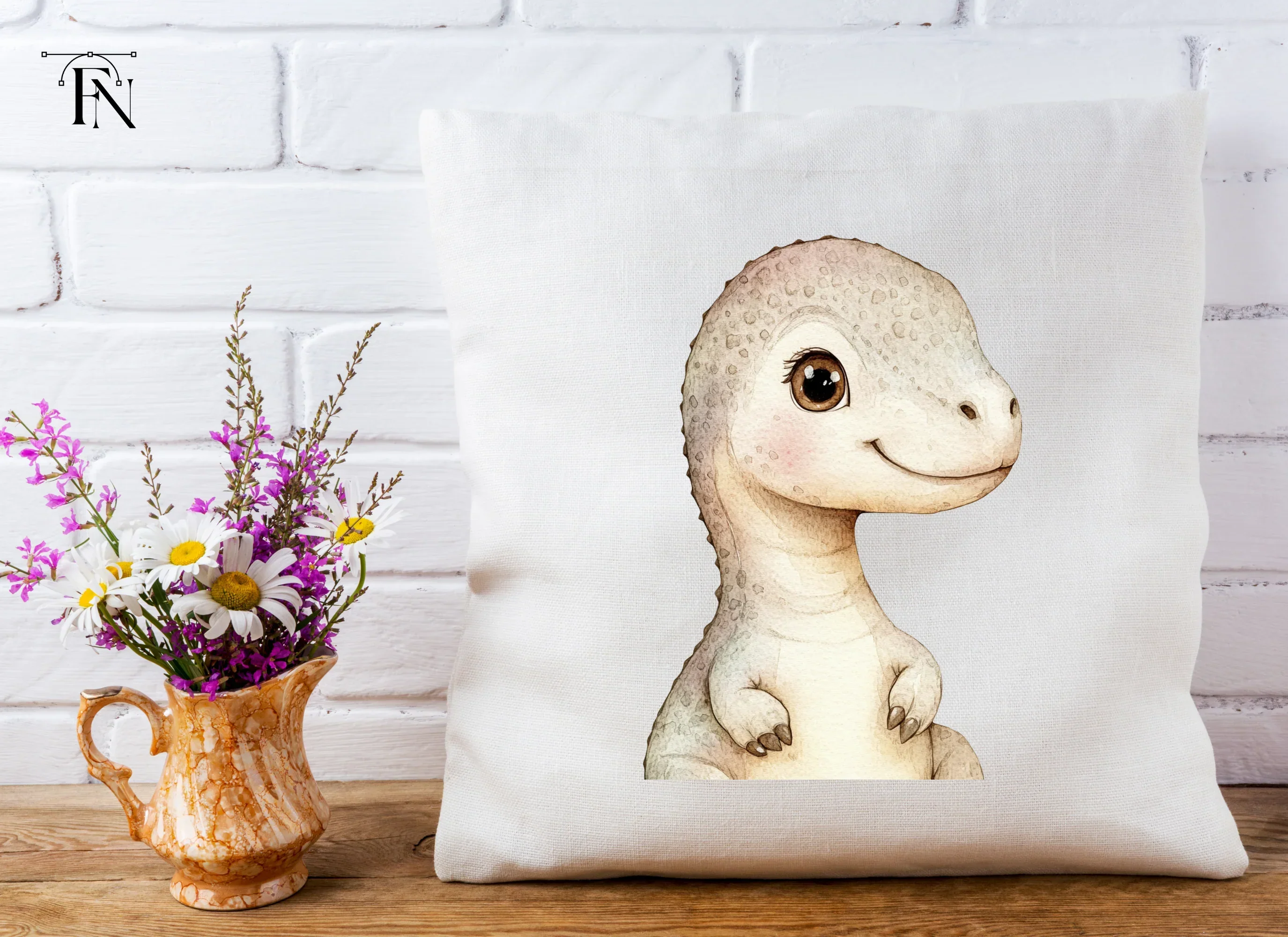Cute Baby Rex Dinosaur Clipart Bundle - Image 5
