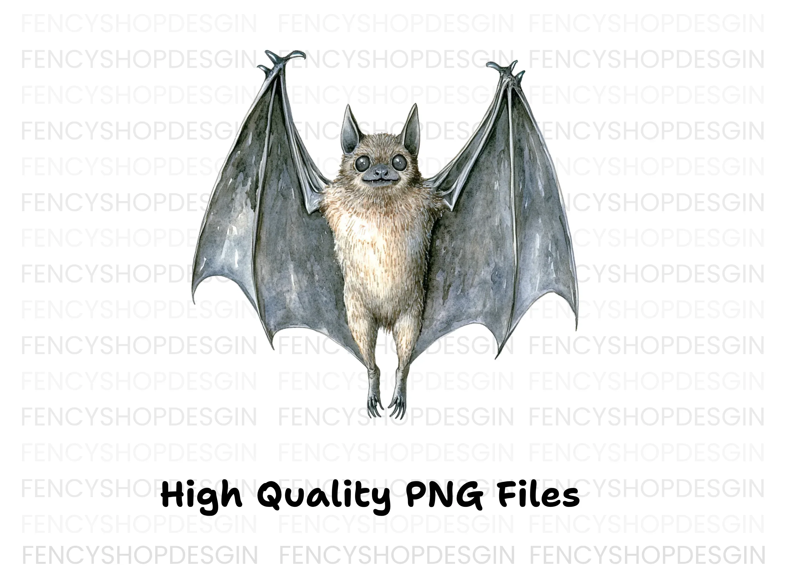 Cute Bat Clipart Bundle - Image 2
